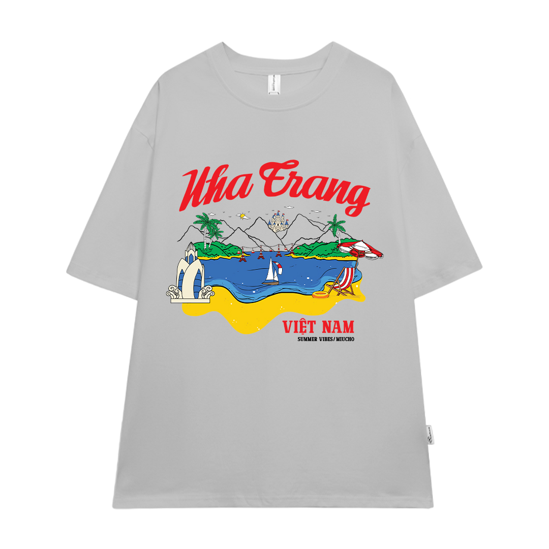 Áo thun du lịch Nha Trang ATD1261 Miucho vải cotton thoáng mát in mix_thumbnail_13