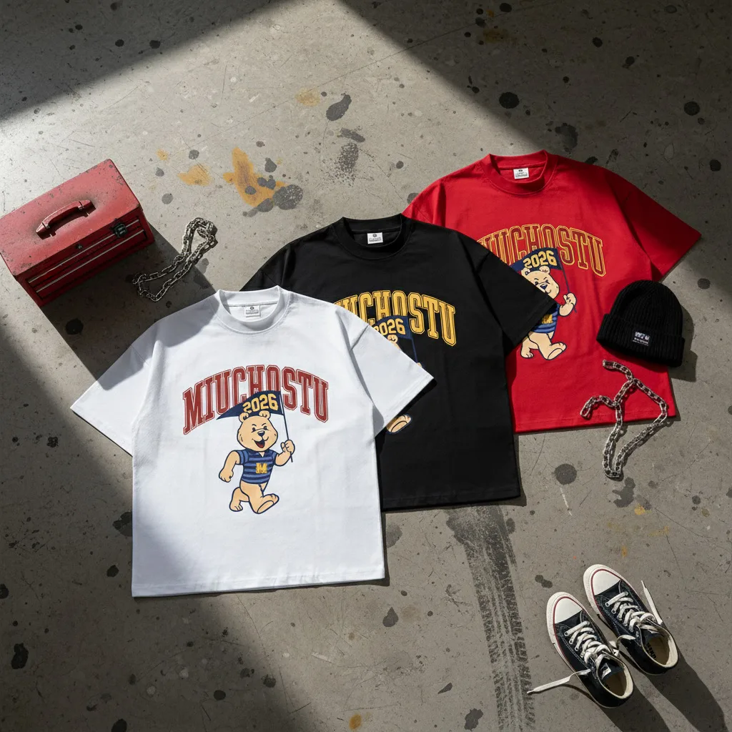 Áo thun boxy nam nữ Miucho Gấu Teddy 3093_thumbnail_6