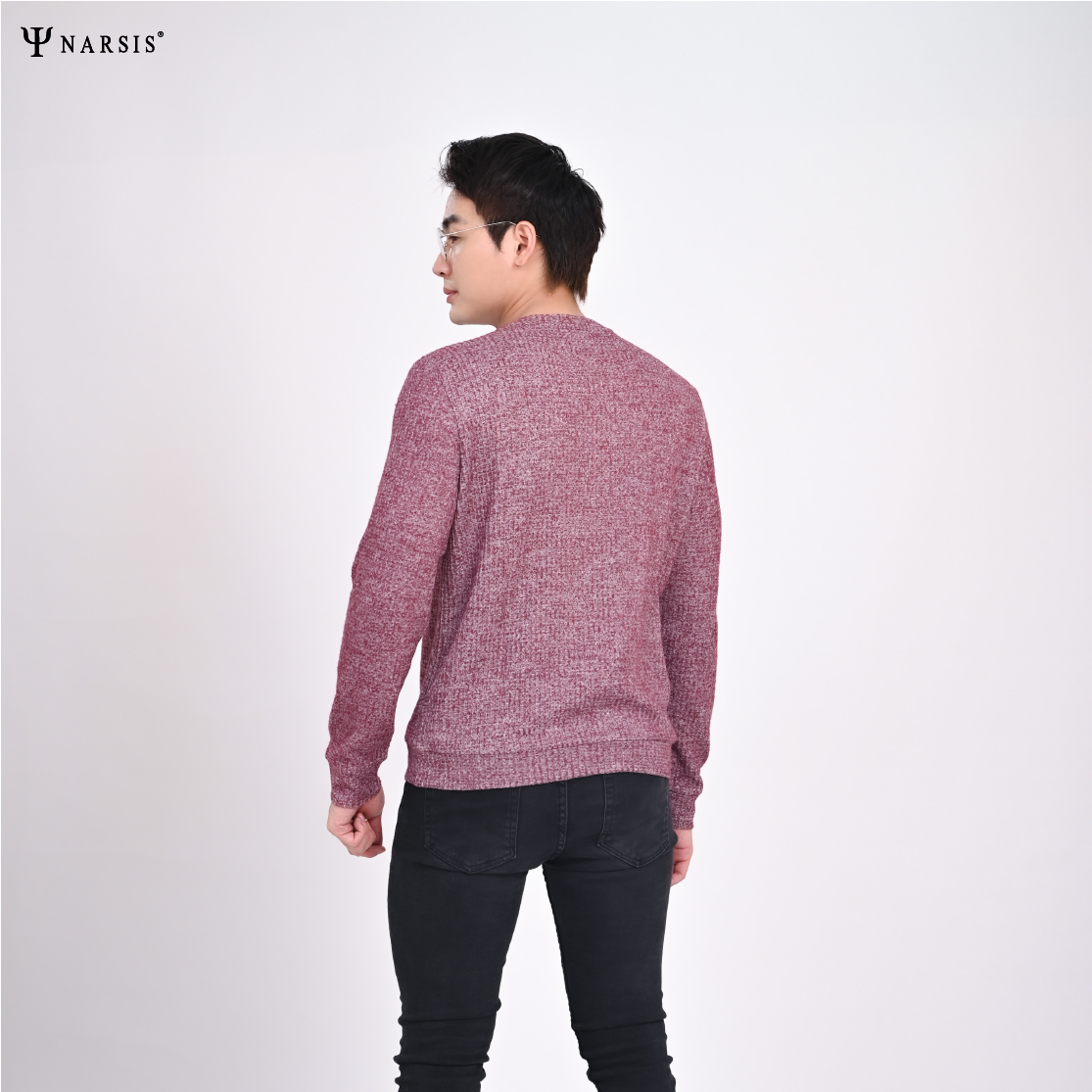 ÁO THU ĐÔNG NAM D0028 NARSIS VẢI LEN COTTON ẤM ÁP, THOÁNG MÁT, GIỮ ẤM TỐT, MỀM MẠI_thumbnail_1