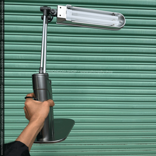 Đèn led để bàn xoay - gập đa hướng điện 220V-27W (hàng dùng lướt)_thumbnail_7