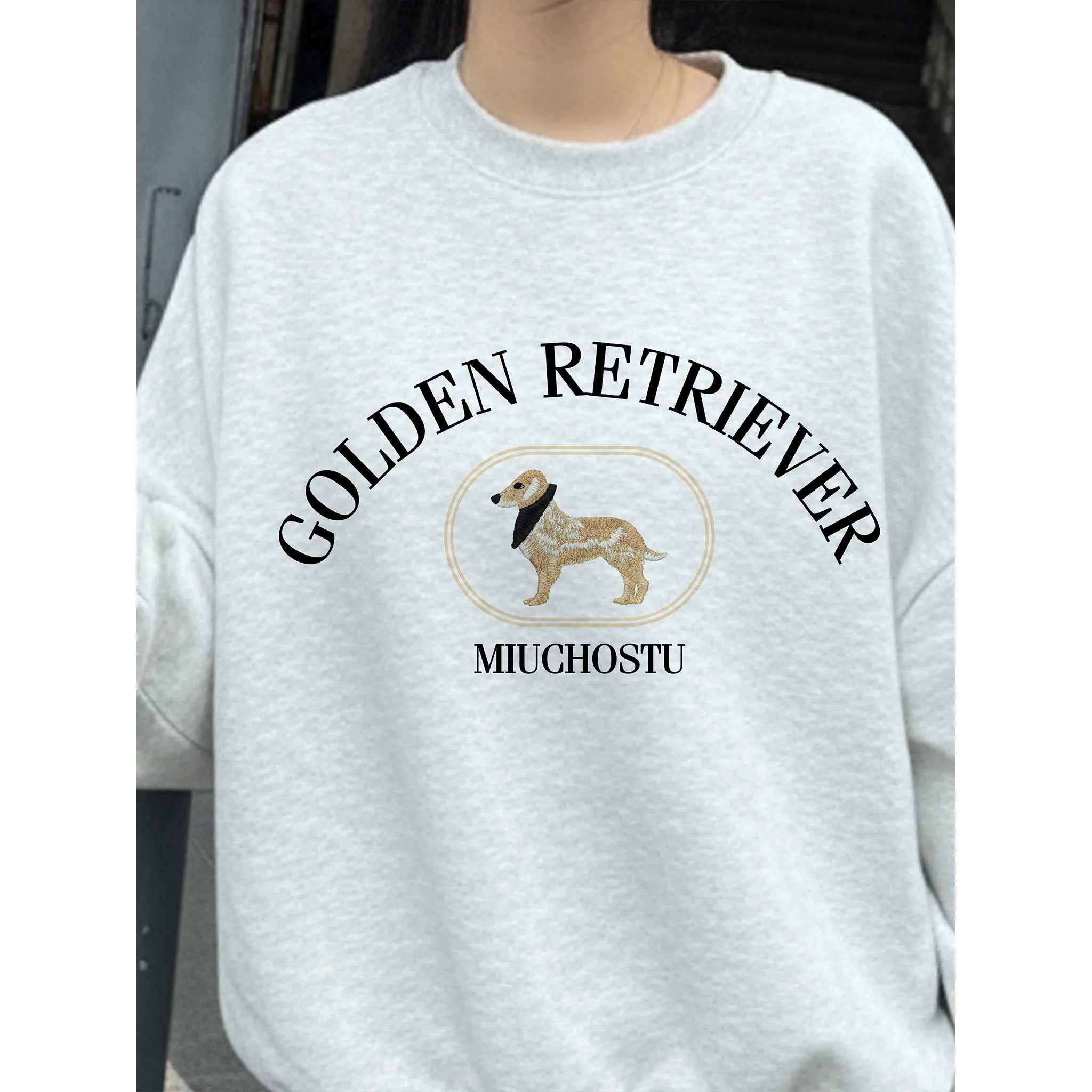 Áo Sweater form boxy Miucho Club nỉ 2 da thoáng mát thấm hút tốt basic dễ phối đồ in mix 2821_thumbnail_9