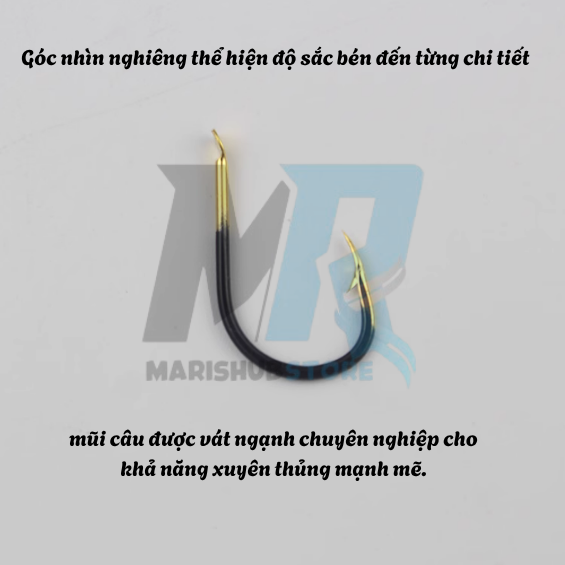 Túi 50 Lưỡi Câu iseni Vàng Đen_thumbnail_5