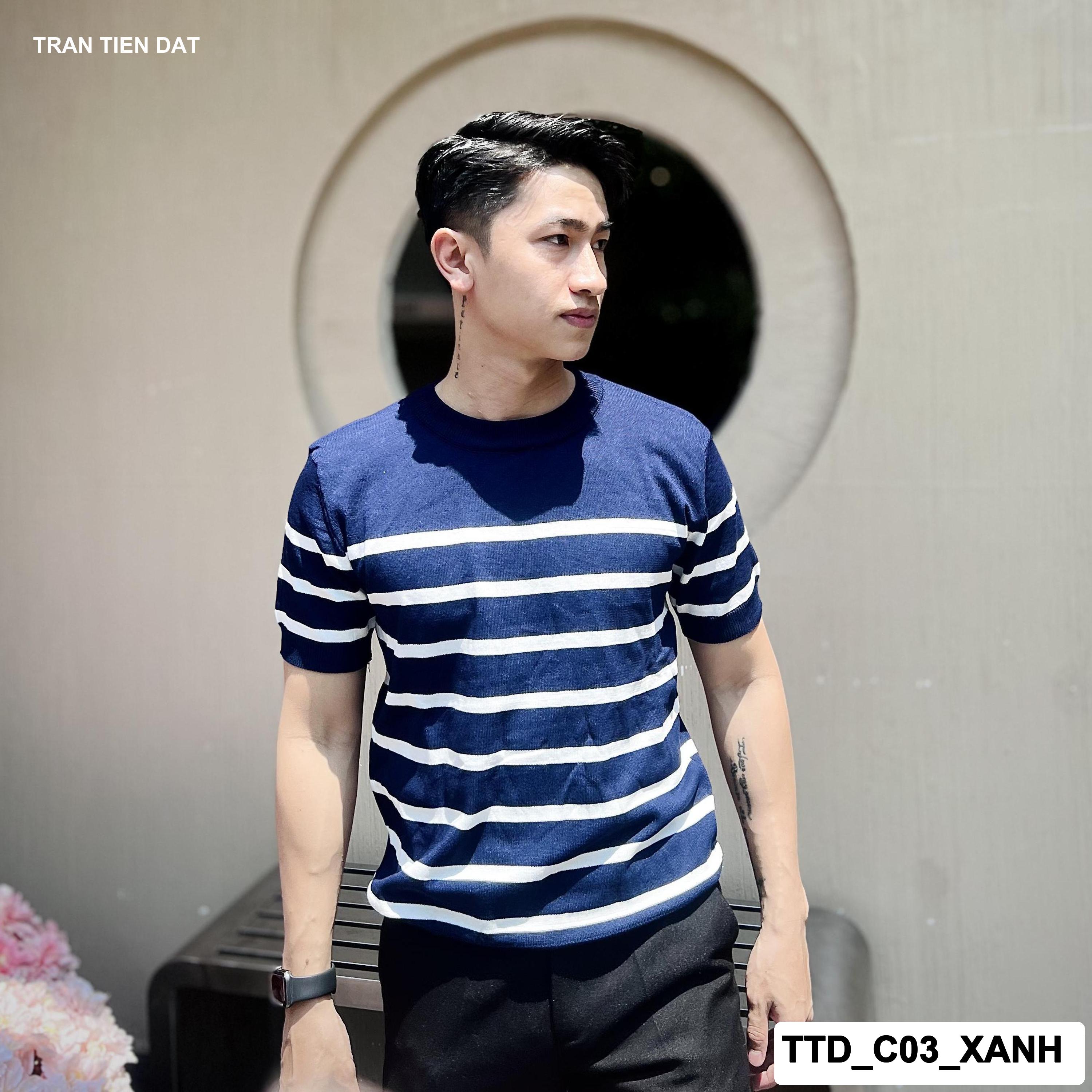 TTD_C03 - Áo thun Nam Cao Cấp Mềm Mịn  Chất liệu dệt kim  C03_thumbnail_8