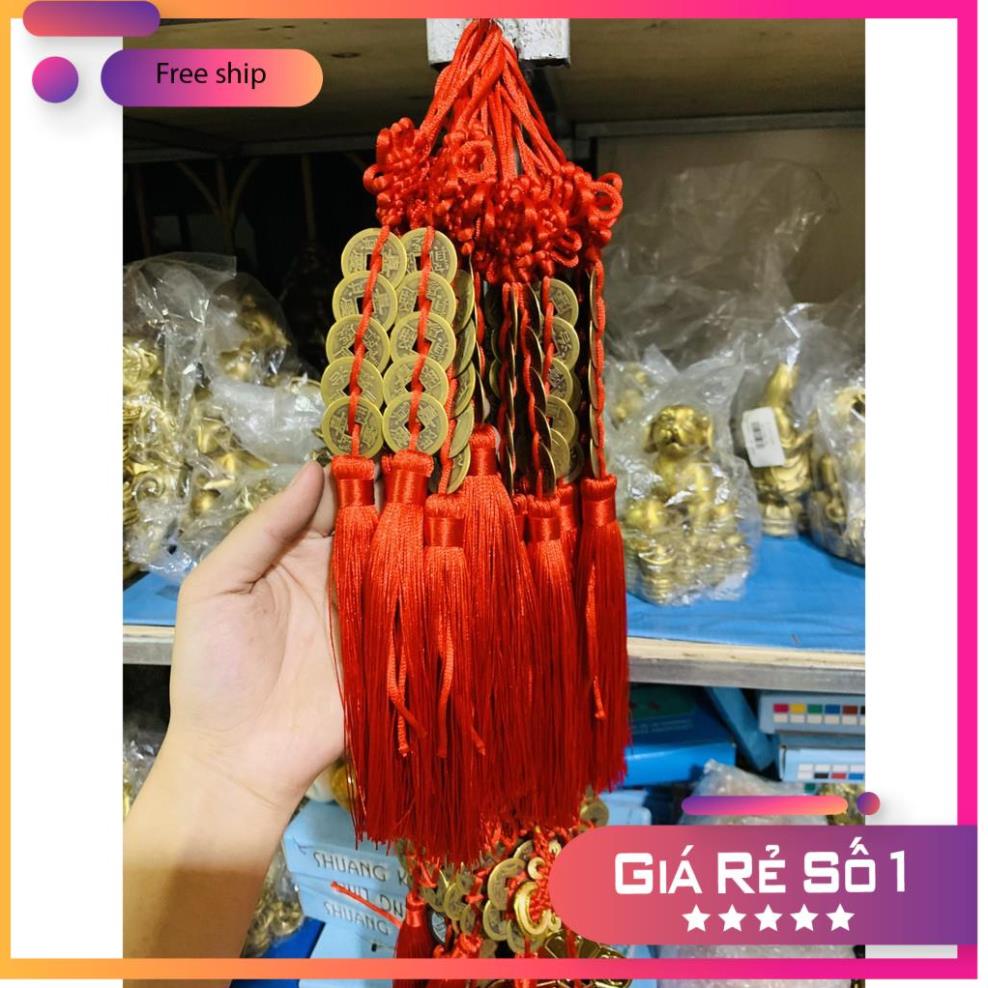 Dây đồng xu Ngũ Đế, Lục Đế, Bát Bạch, Cửu Kỳ tài lộc phong thuỷ_thumbnail_2