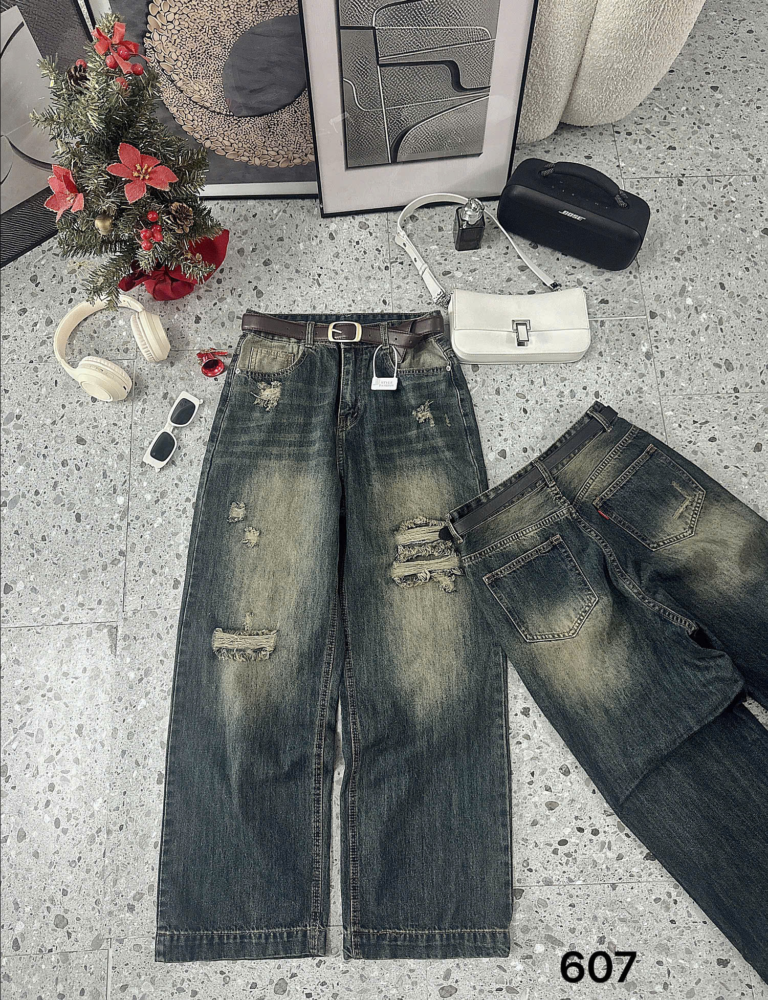 BIGSIZE NỮ-Quần suông rách T- QJ607_thumbnail_6