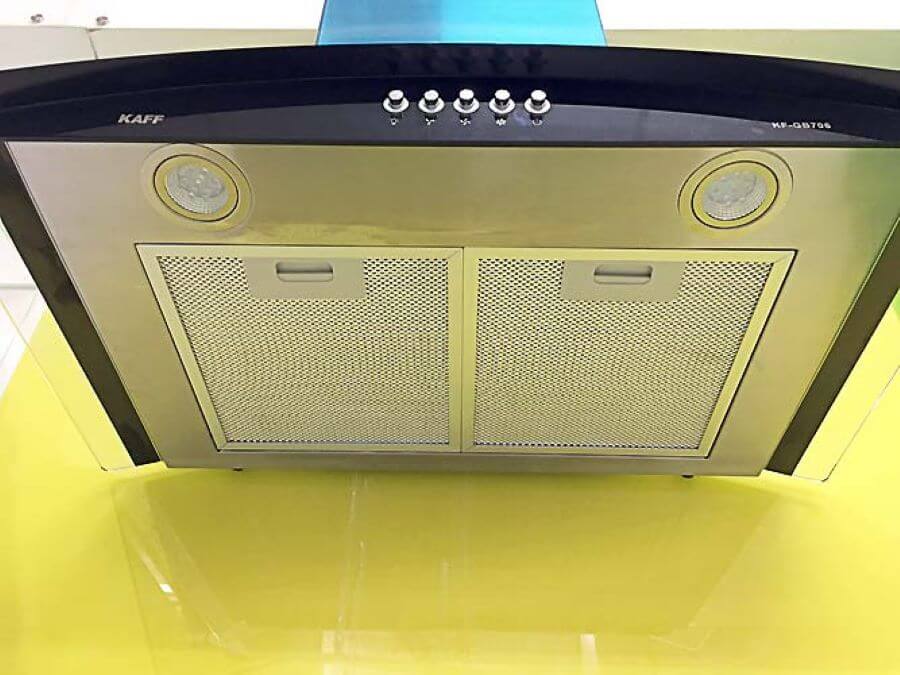 Công suất hút mạnh mẽ của máy hút mùi KAFF KF-GB906