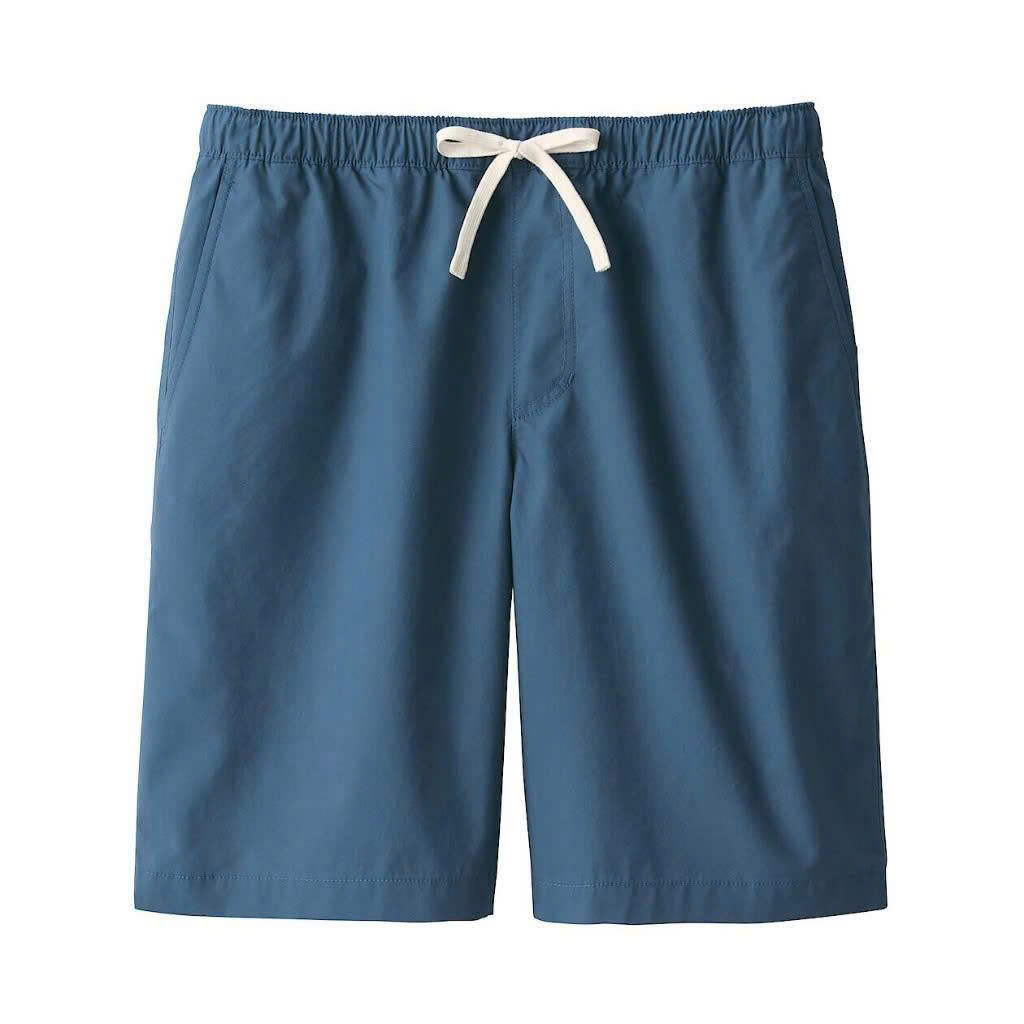 Quần short Mu.ji nam - xanh