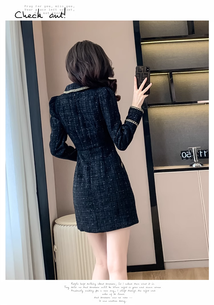 15707-Đầm dạ tweet  tay dài viền ren ( dạ tweet)_thumbnail_3