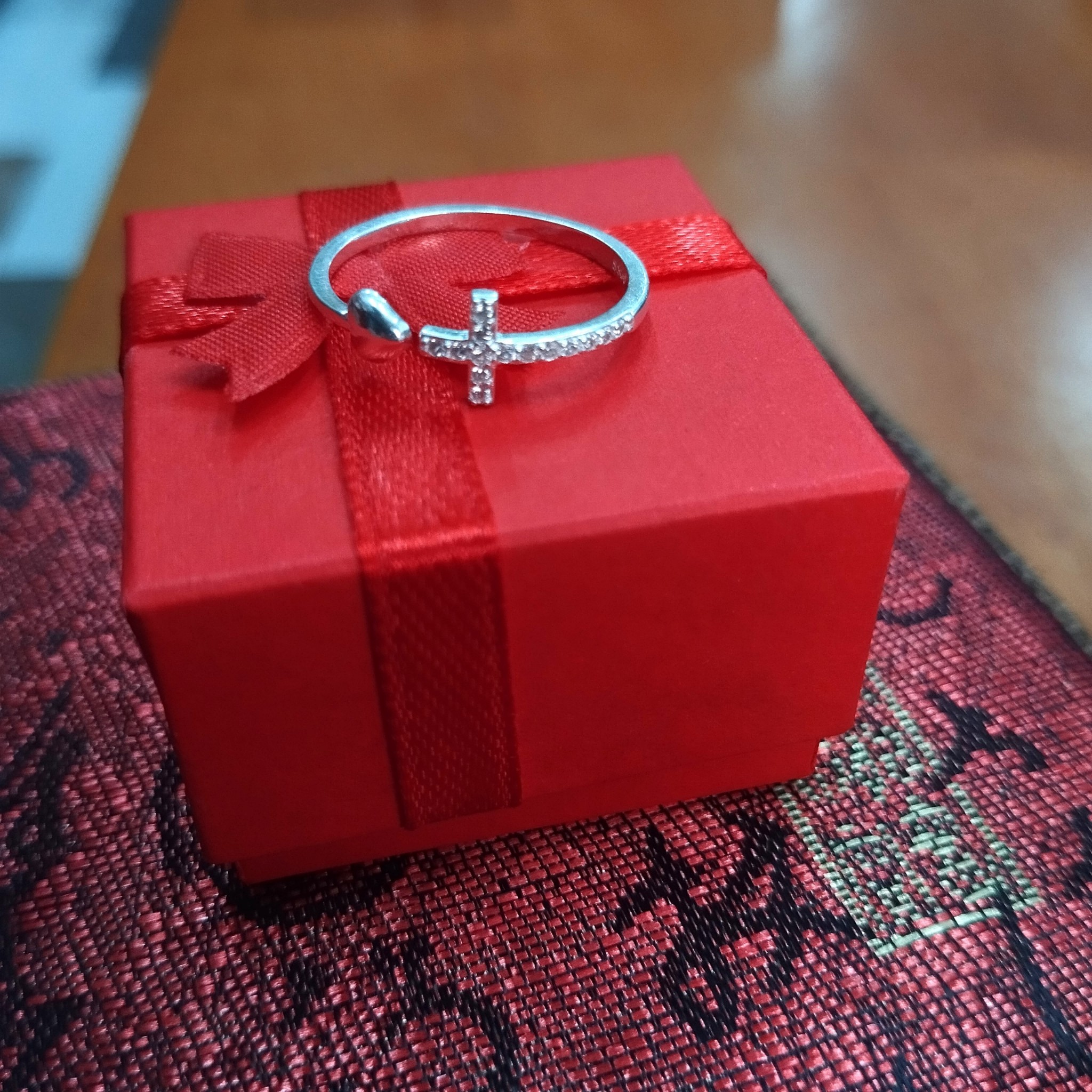 Nhẫn bạc trái tim