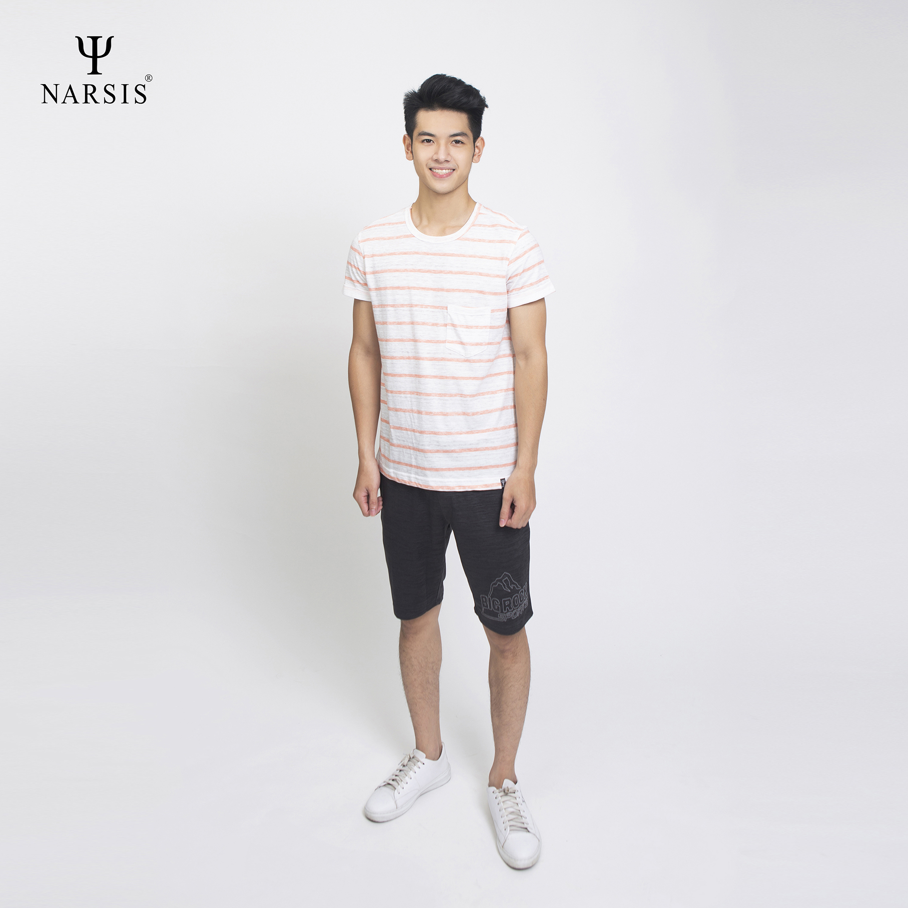 ÁO PHÔNG NAM D6019 NARSIS CHẤT LIỆU THOÁNG MÁT, DỄ CHỊU, THOẢI MÁI CẢ NGÀY, DỄ VẬN ĐỘNG