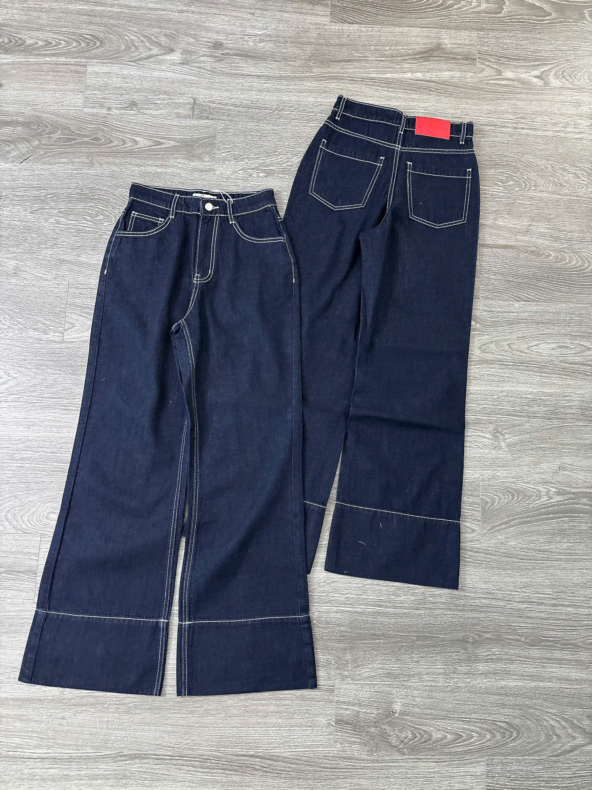 H49 QUẦN JEAN ỐNG LOE ĐẬM_thumbnail_2