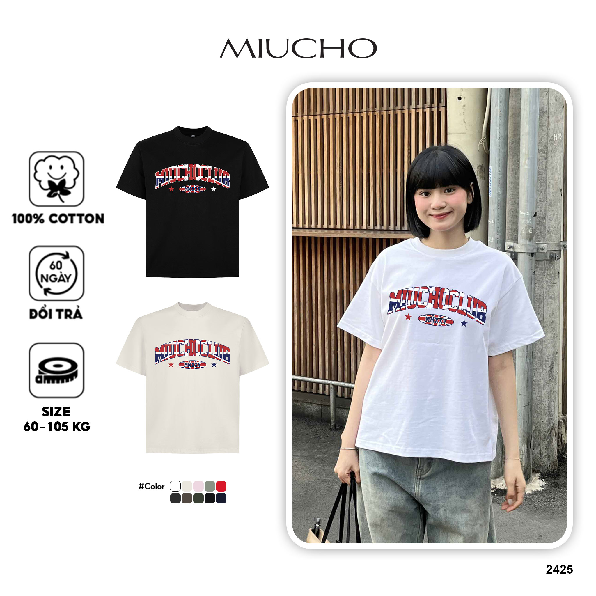 Áo thun boxy local brand AXD2425 Miucho chất vải cotton 2 chiều cao cấp dày dặn in mix_thumbnail_1