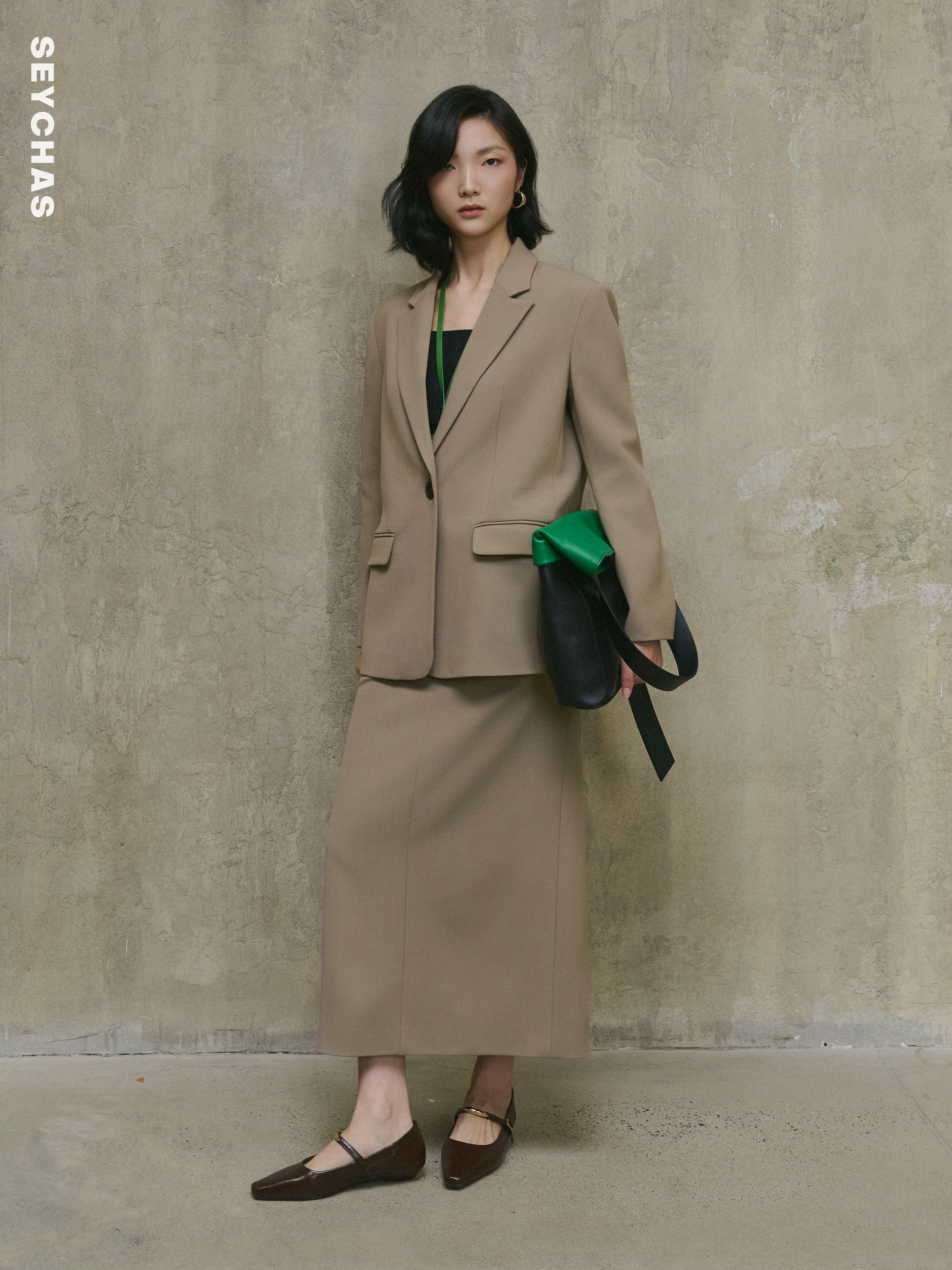 ORPED SKIRT- Light brown_thumbnail_2