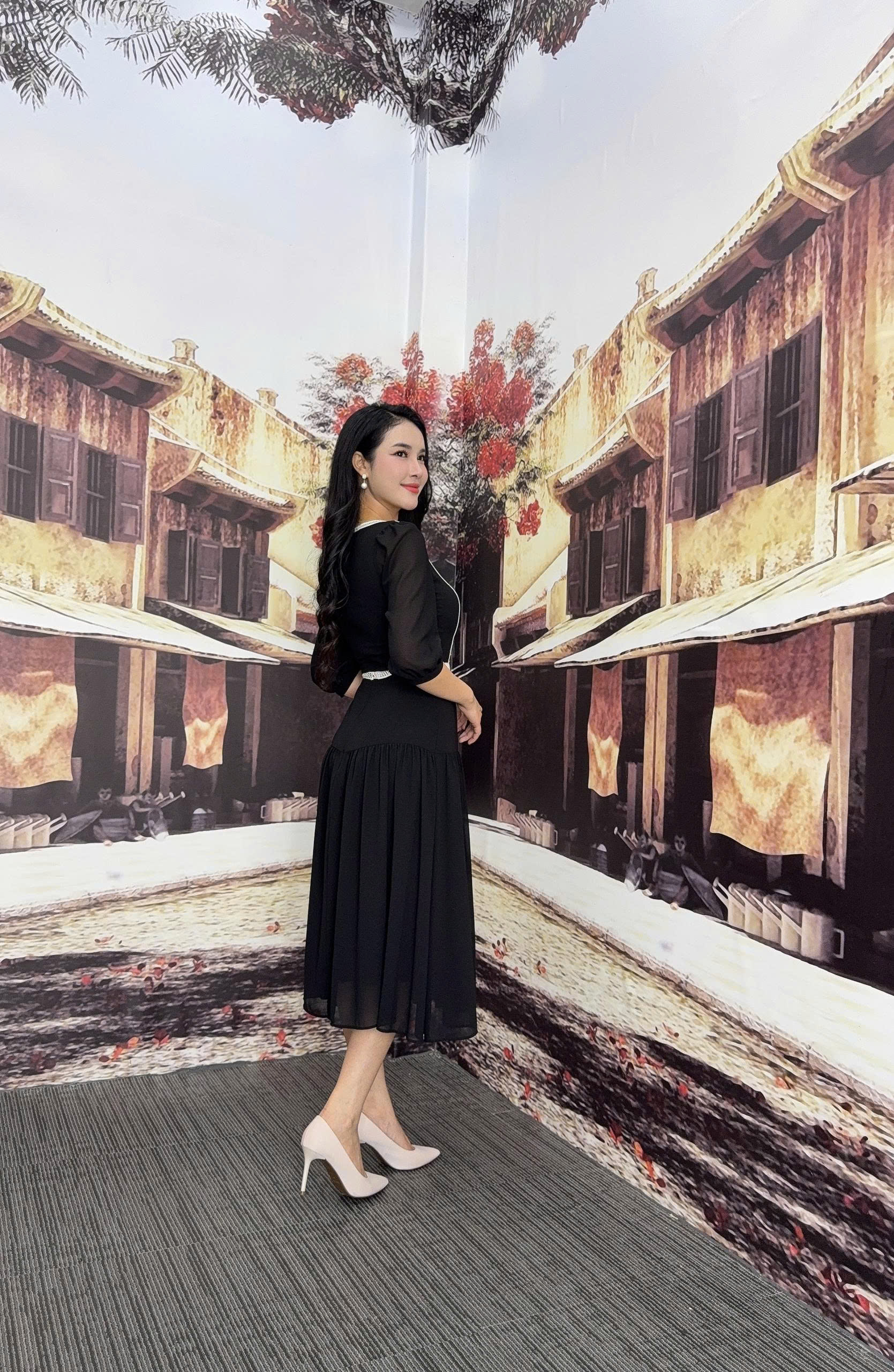 Đầm xòe - Y1988 - Thương hiệu Zonbig_thumbnail_6