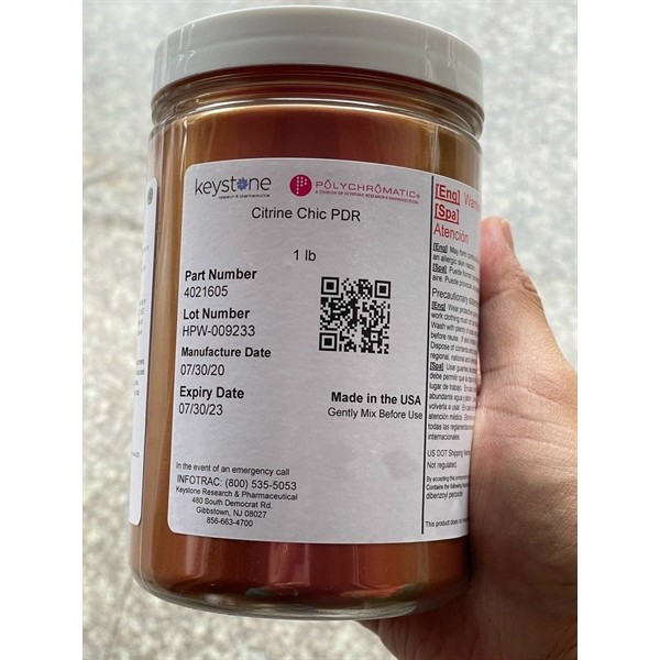 Bột màu - Keystone - Citrine Chic PDR - 4021605 - 30 gram