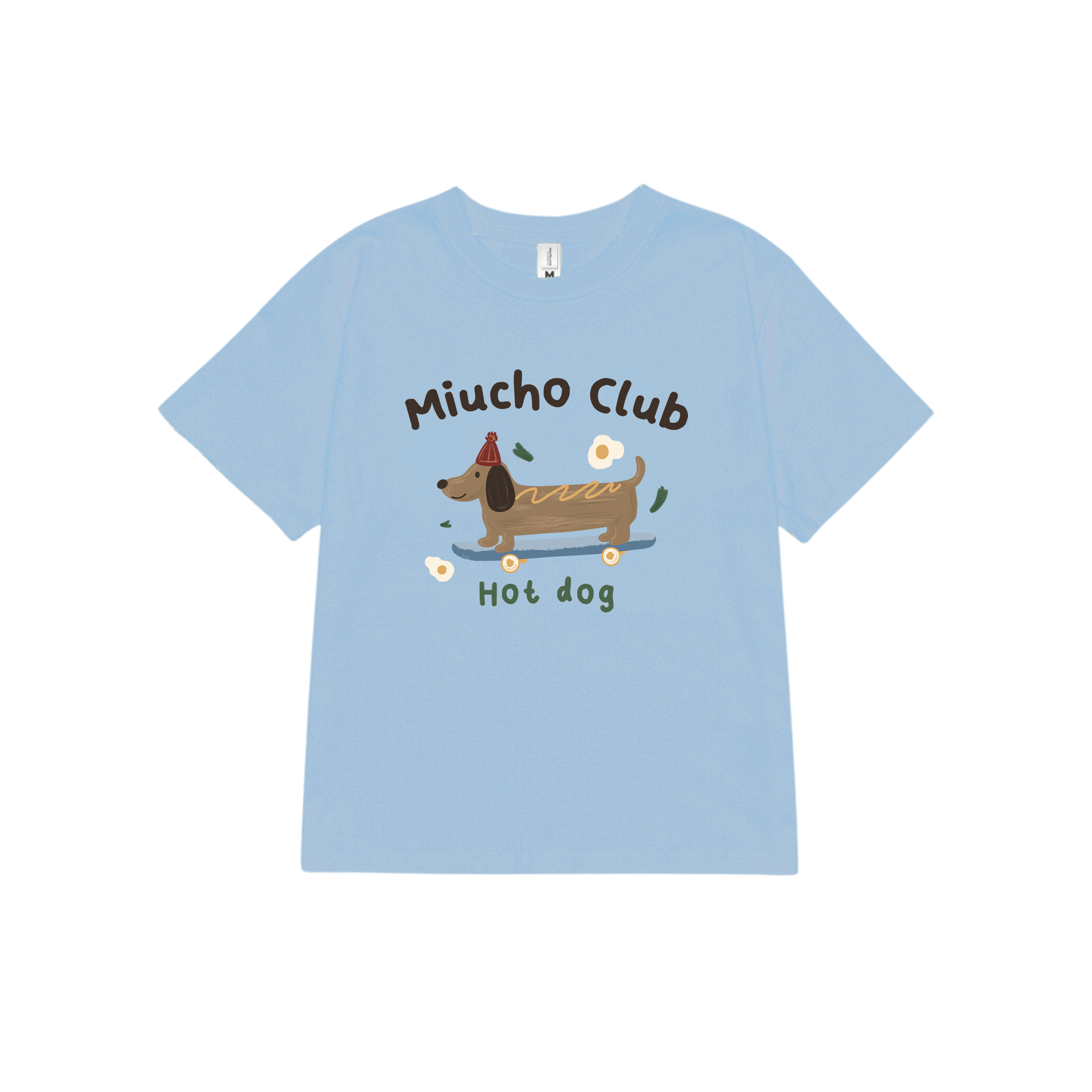 Áo Thun baby tee form ôm ABD1345 Miucho vải cotton co giãn in mix_thumbnail_11