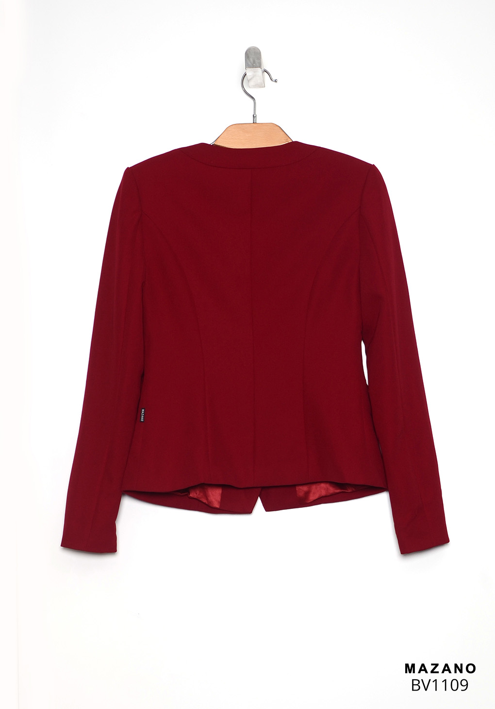 Bộ Áo Vest đỏ và chân juyp màu đen vải tuytxi_thumbnail_6