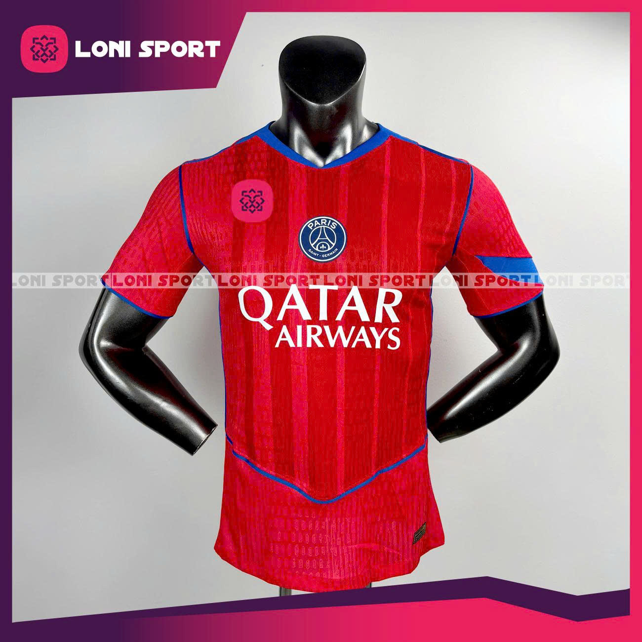 Áo PSG 3rd đỏ 25/26