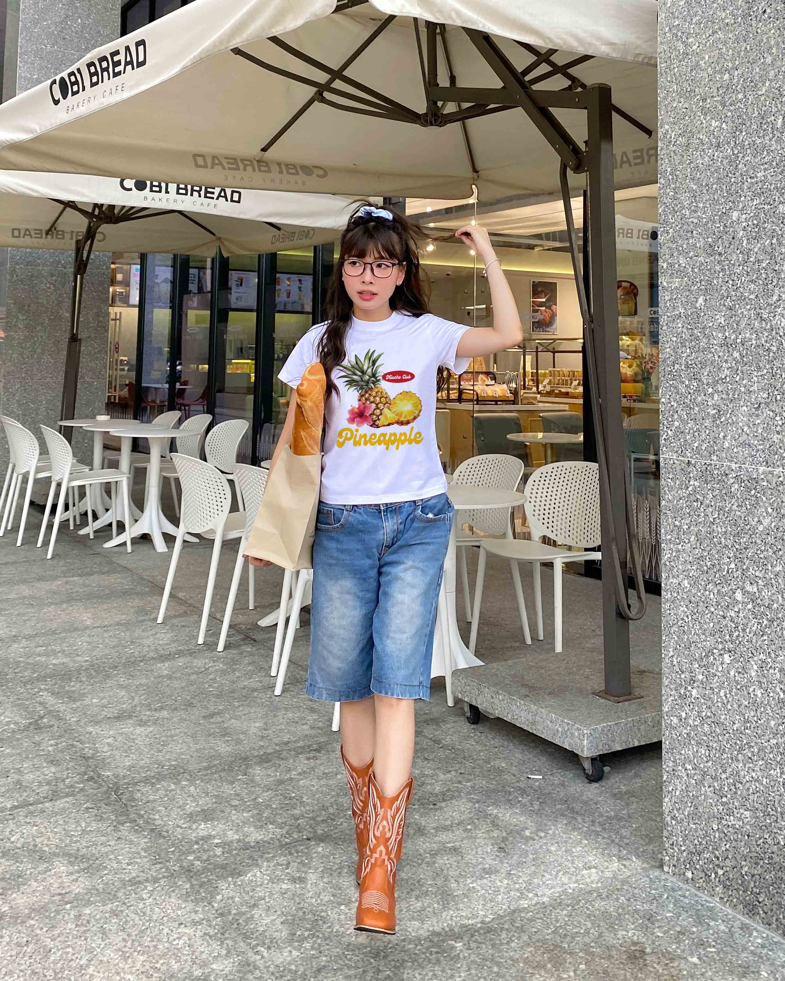 Áo baby tee ôm body trái cây hè biển Miucho BST cổ tròn vải cotton 4c thoáng mát in mix_thumbnail_51