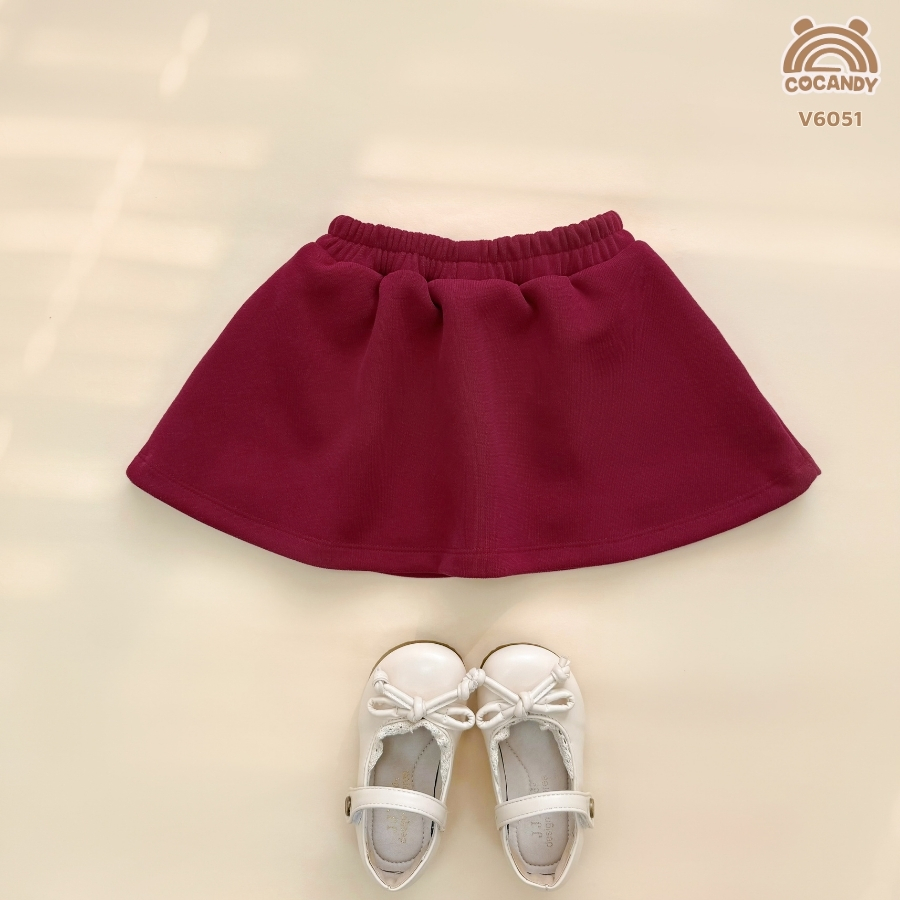 Chân váy cộc ĐỎ trơn tag gấu_thumbnail_2