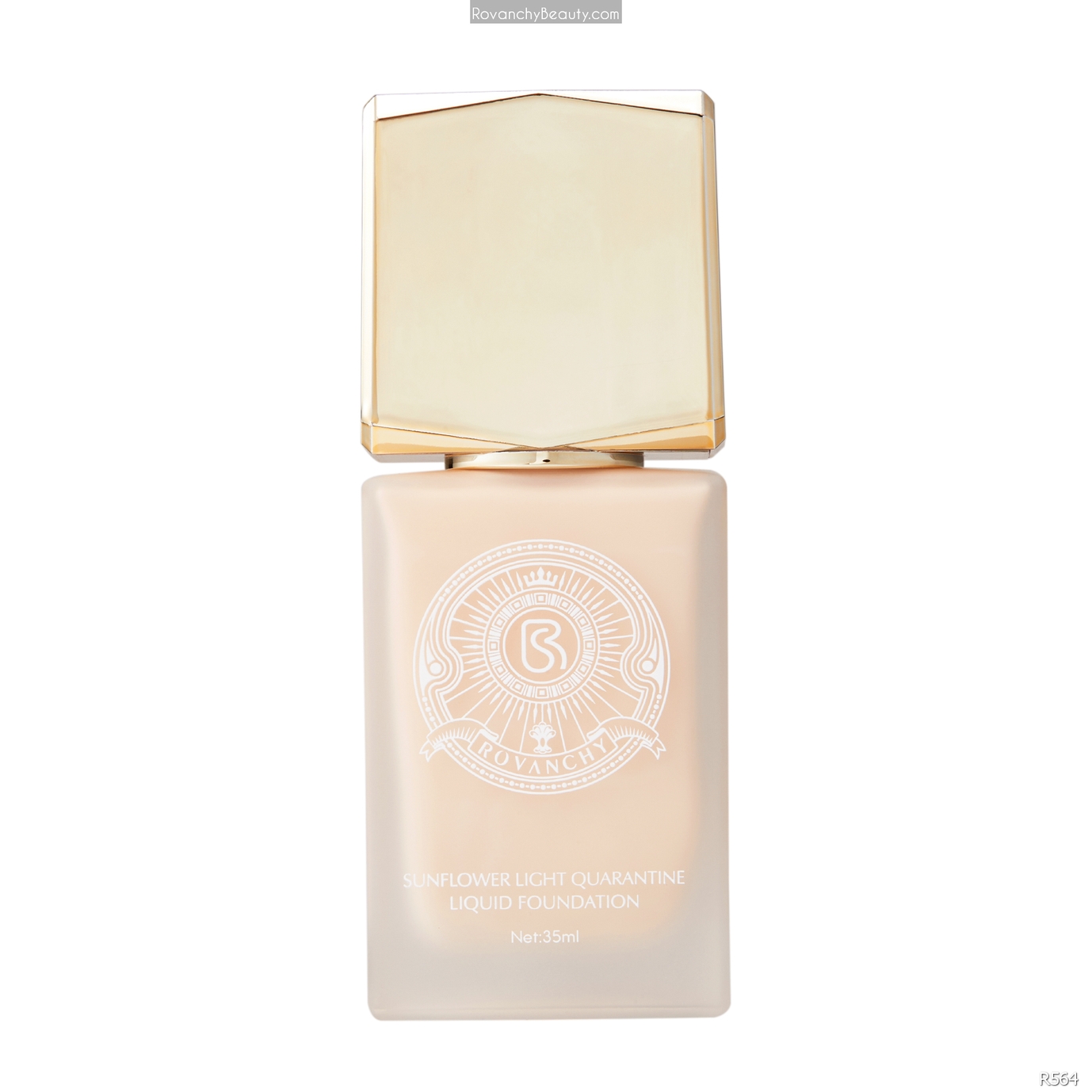 Kem nền R564 ROVANCHY Sunflower Light Foundation 35ml - Lớp nền hoàn hảo, che phủ tự nhiên_thumbnail_4
