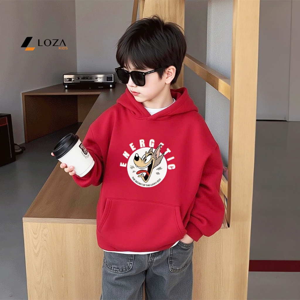 Áo nỉ hoodie bé trai in hình Energetic -  Loza Kids HN3403_thumbnail_2