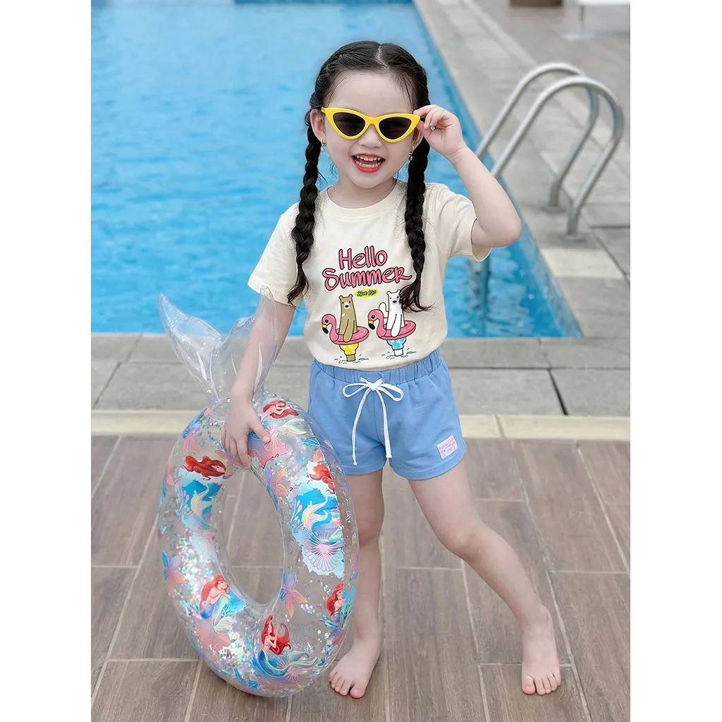 Áo thun bé trai bé gái summer Kado form rộng 3434_thumbnail_4