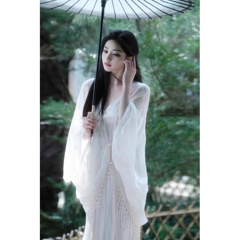 Váy Lụa Trắng Thanh Lịch_thumbnail_5