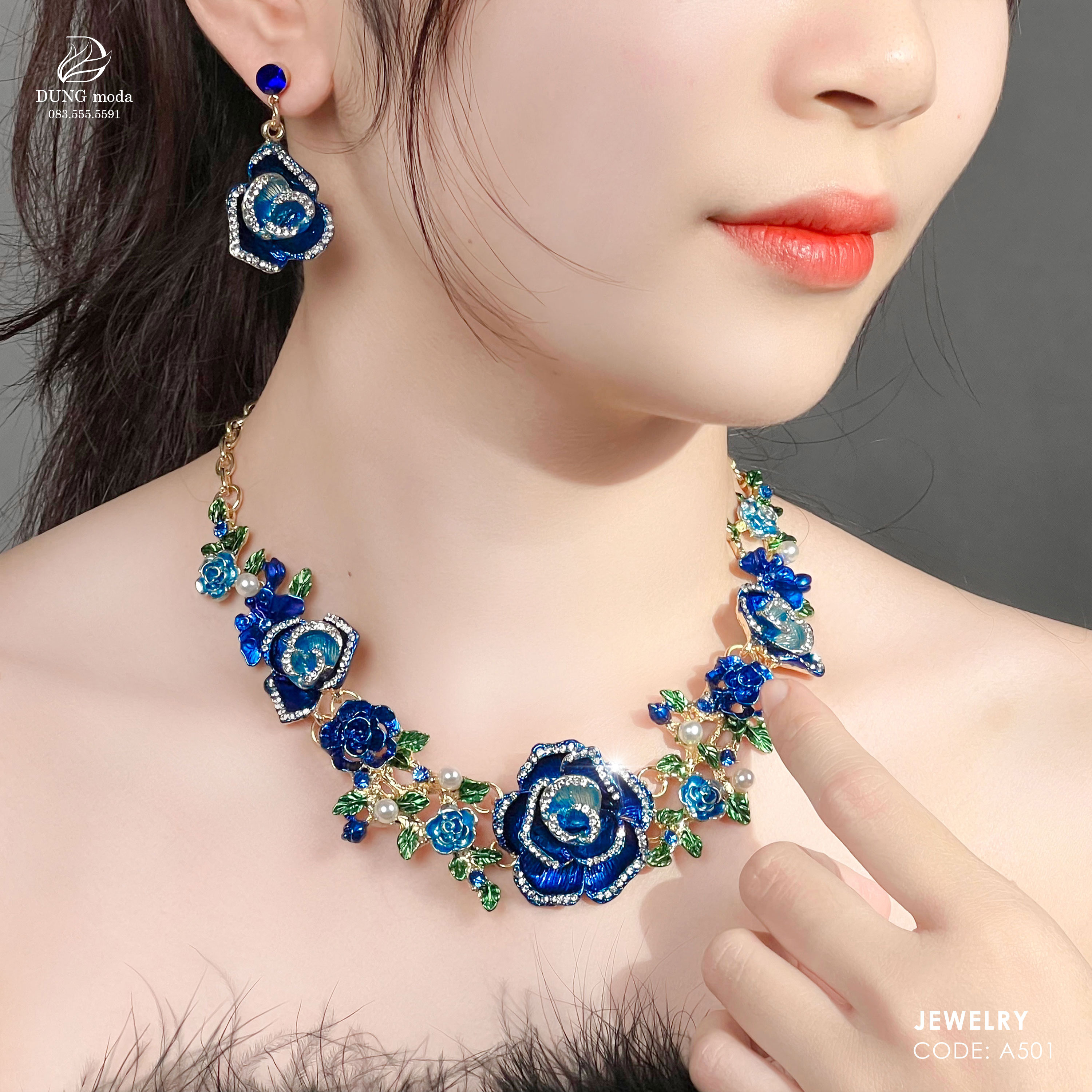 Bộ Trang Sức Pha Lê A501_thumbnail_6