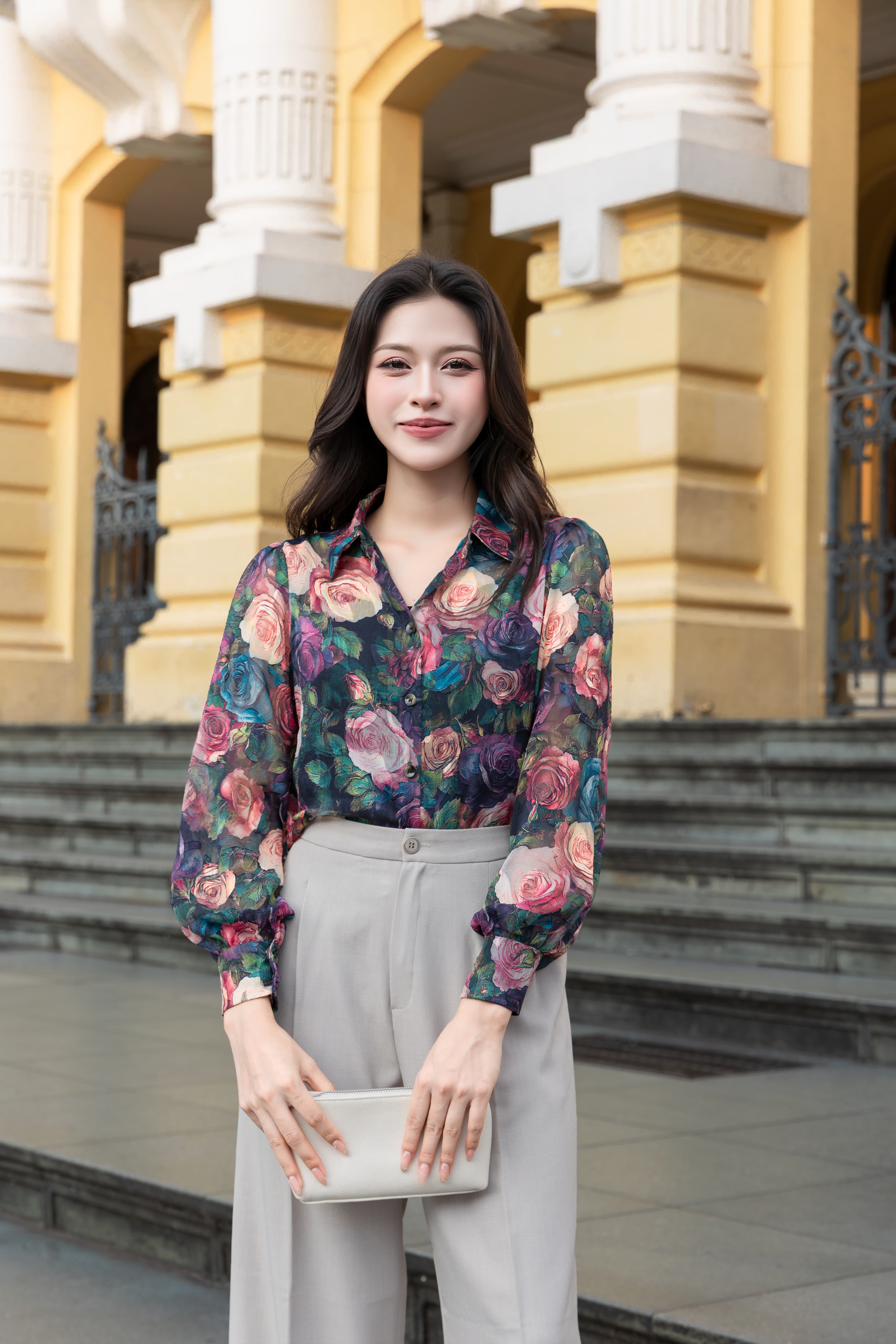 Áo sơ mi cổ đức hoa tay dài A4207_thumbnail_7