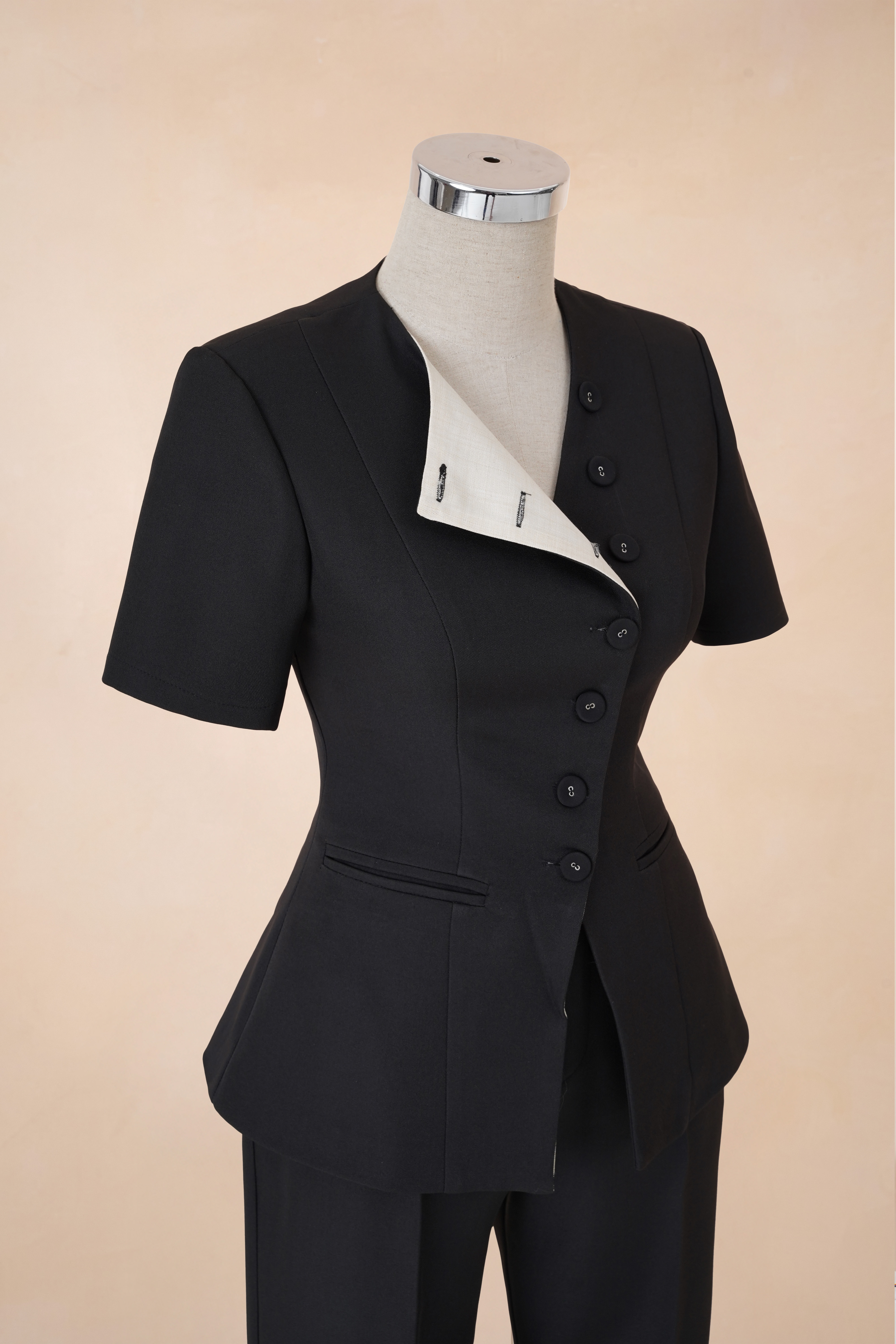 Áo PL Cúc Chéo Tay Cộc_thumbnail_4