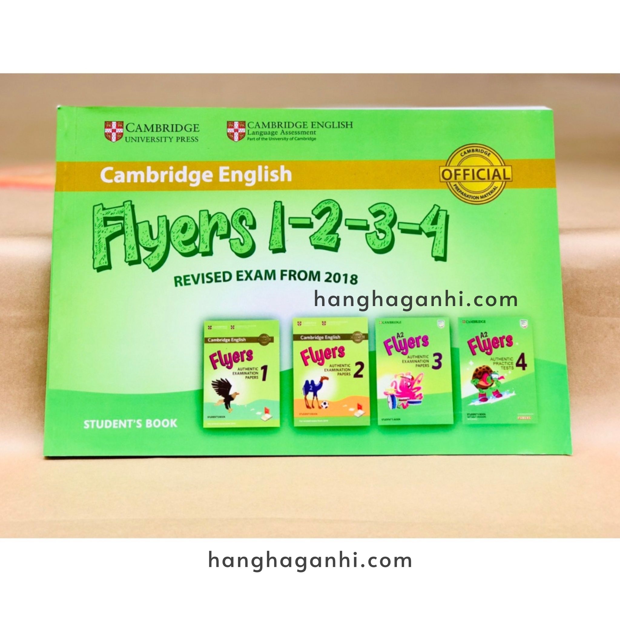 Cambridge Starters, Movers, Flyers - in gộp 1234 bản 2018-2020 Sách Giấy, kèm file nghe, đáp án_thumbnail_1