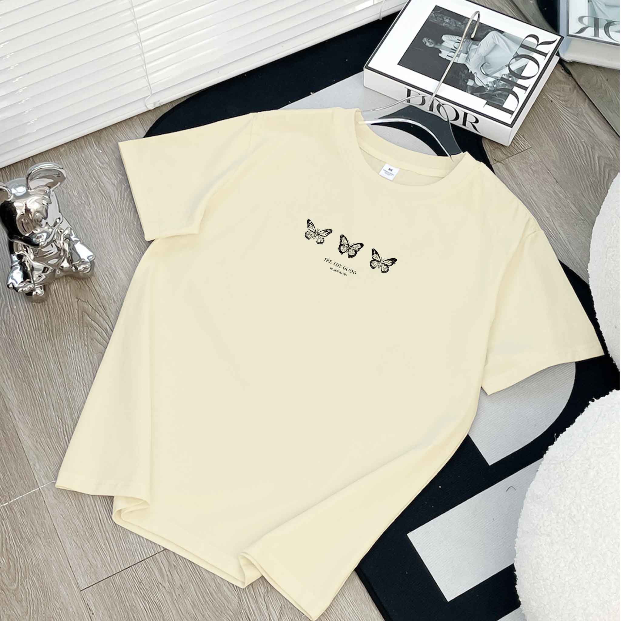 Áo thun nữ form màu xinh vừa regular ARD962 Miucho Chic in mix_thumbnail_0