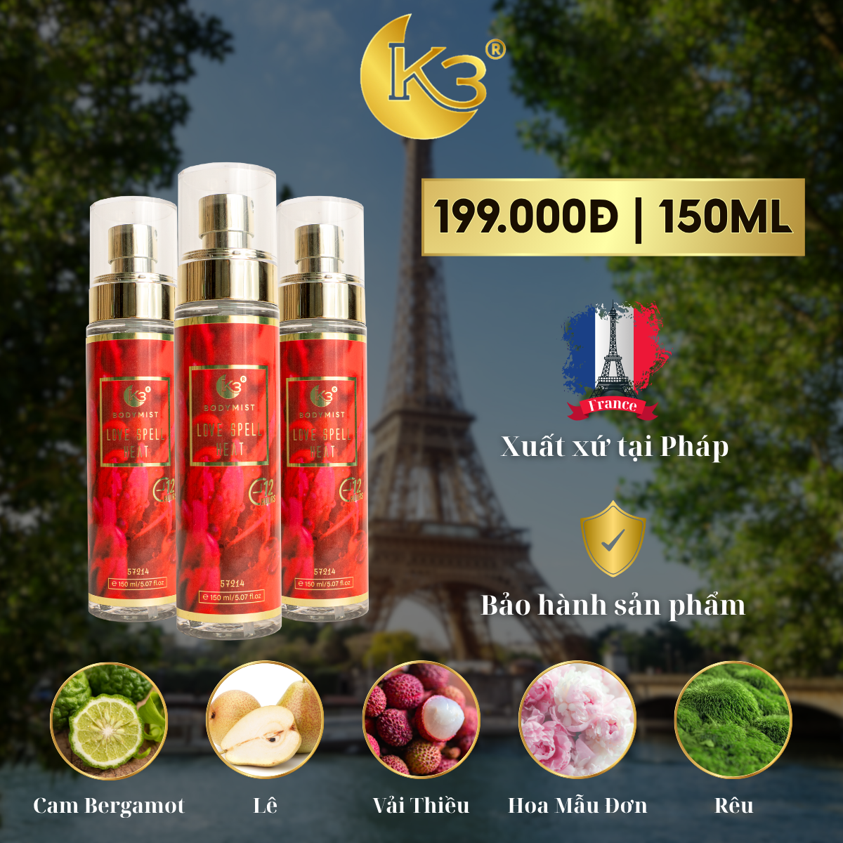 Body Mist Nữ Love Spell Heat_thumbnail_4