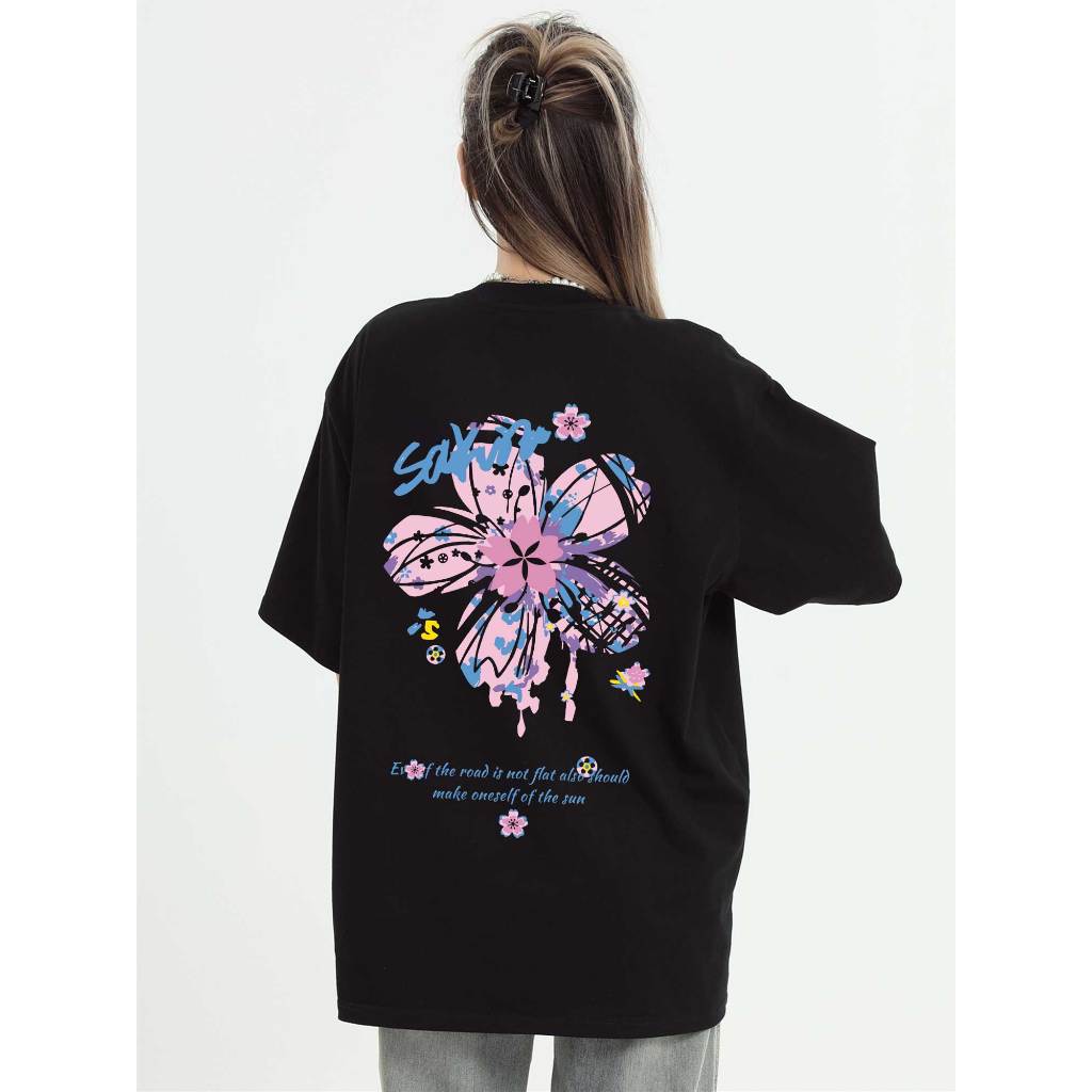 Áo thun unisex local brand form rộng ATD792 Miucho cotton cổ tròn in graphic_thumbnail_6