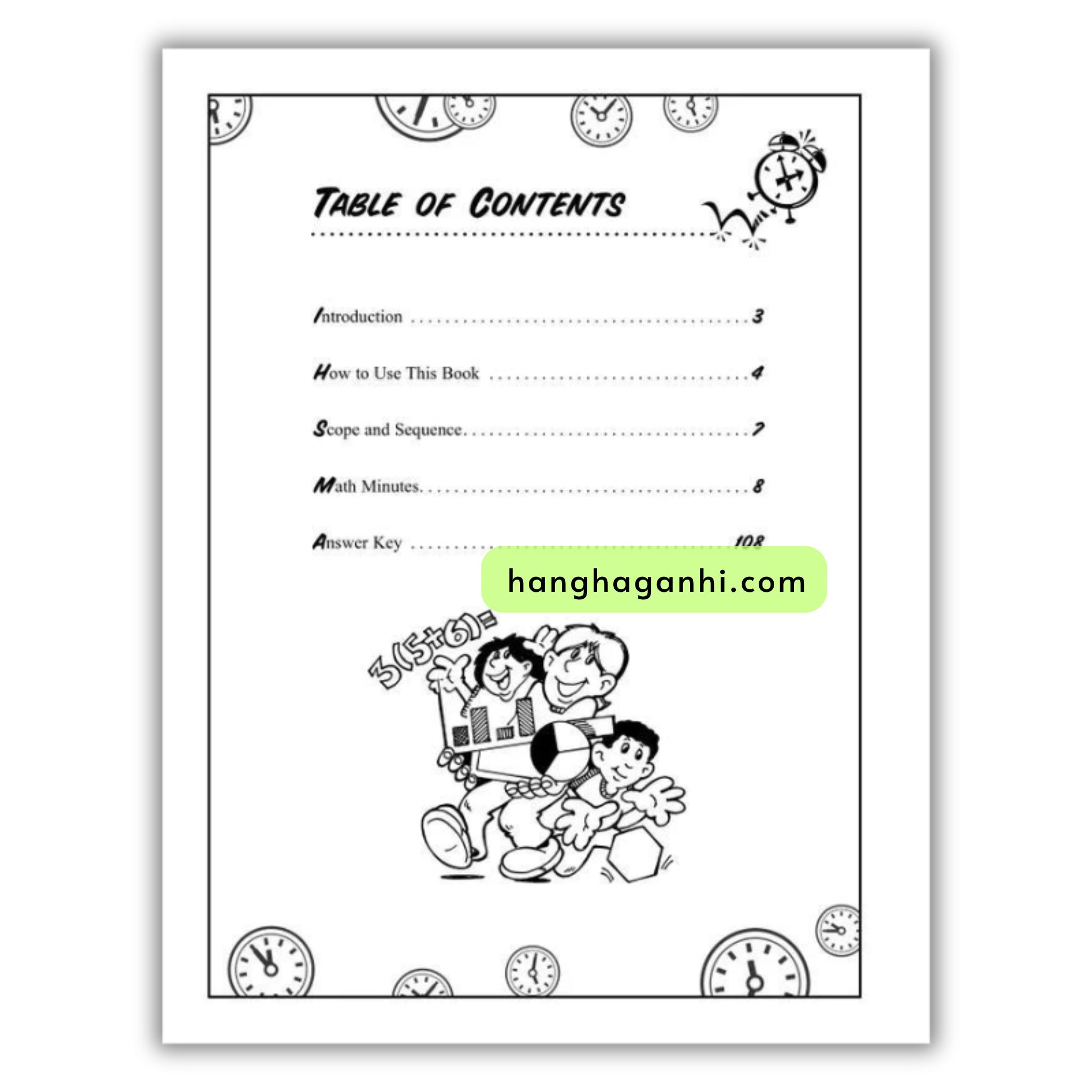 Math Minutes Grade 8- Sách Toán Tiếng Anh cho bé lớp 8_thumbnail_1