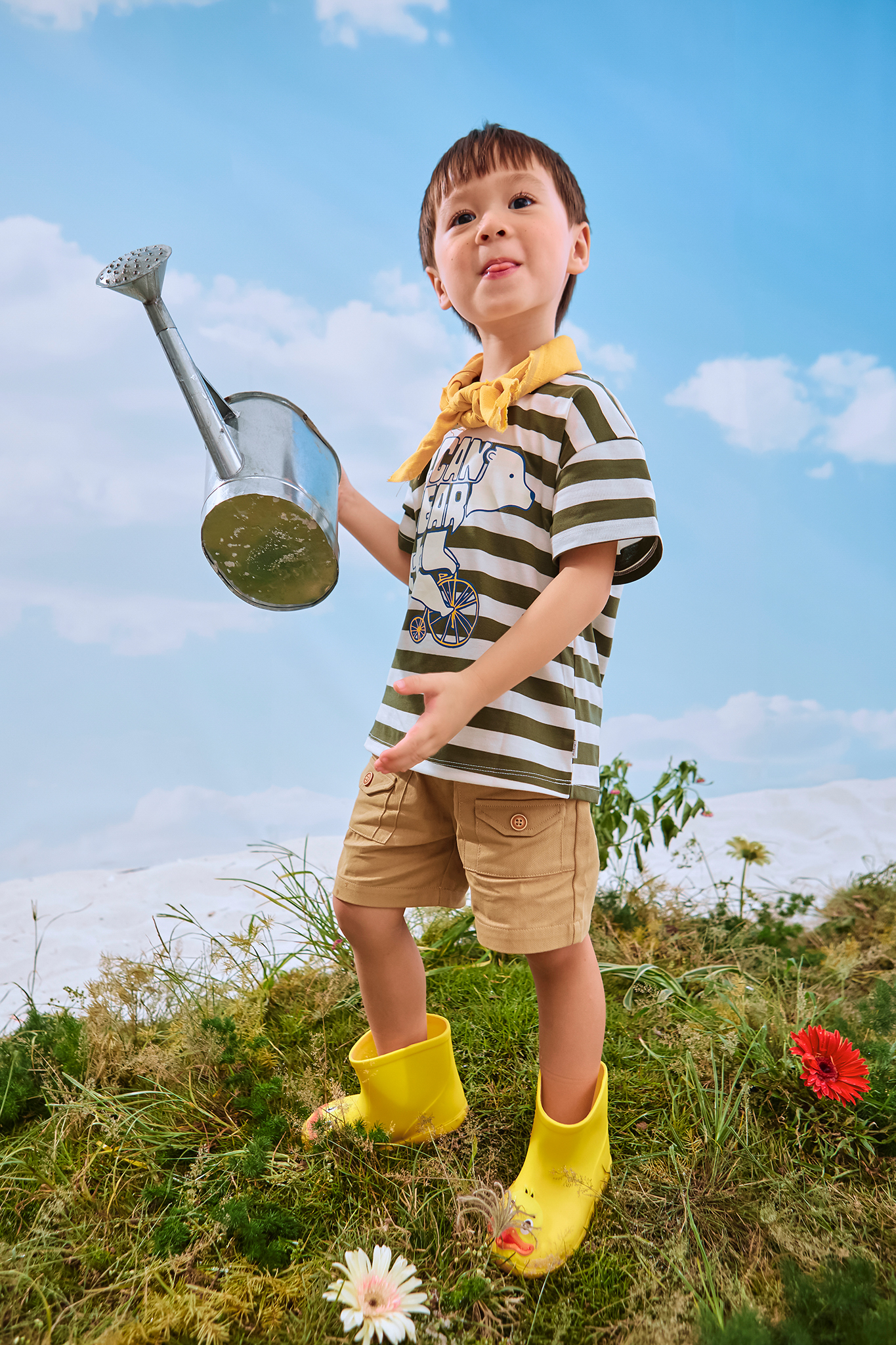 Quần kaki phối túi ốp trên túi_thumbnail_1