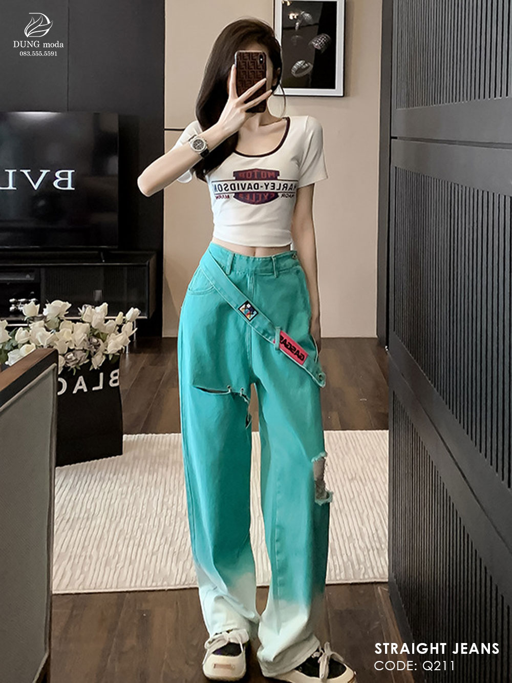 Quần Jean Suông Q211 5501_thumbnail_1