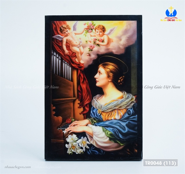 Tranh ảnh để bàn thánh Teresa 10x15cm