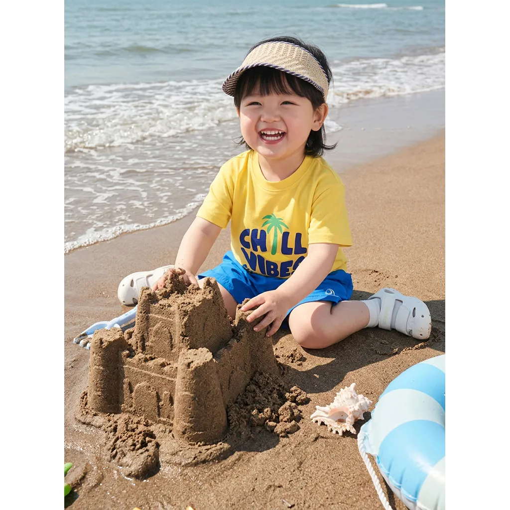 Áo thun bé trai bé gái chill vibes Kado 3435_thumbnail_4