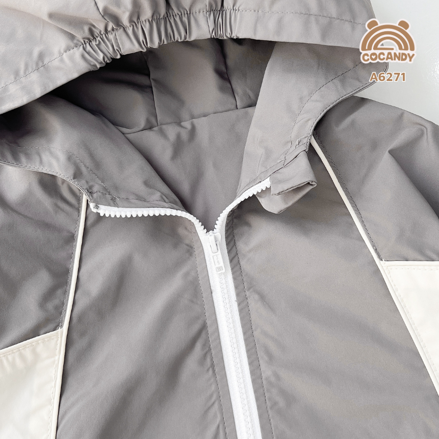 Áo khoác GHI phối BE lót lông_thumbnail_2