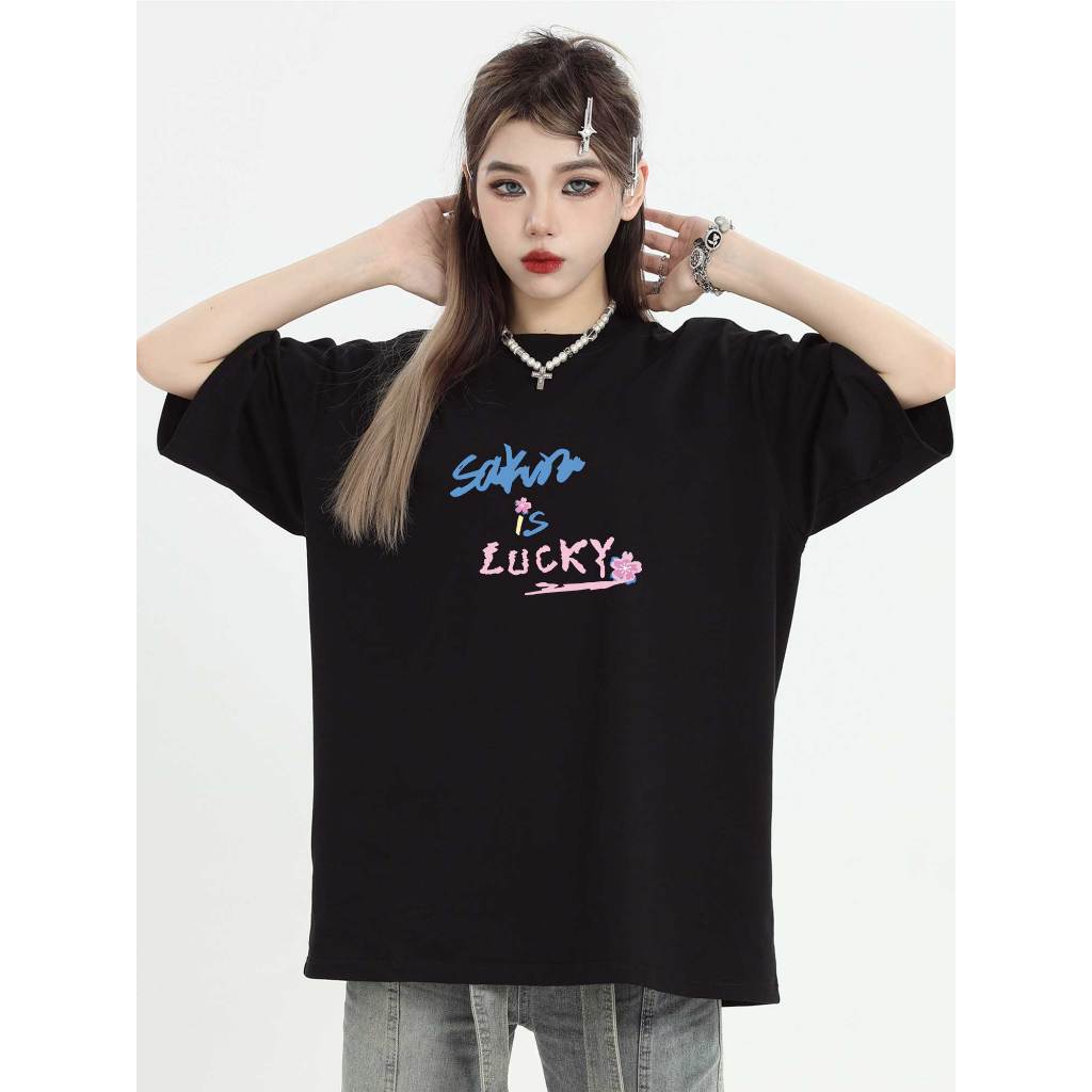 Áo thun unisex local brand form rộng ATD792 Miucho cotton cổ tròn in graphic_thumbnail_4