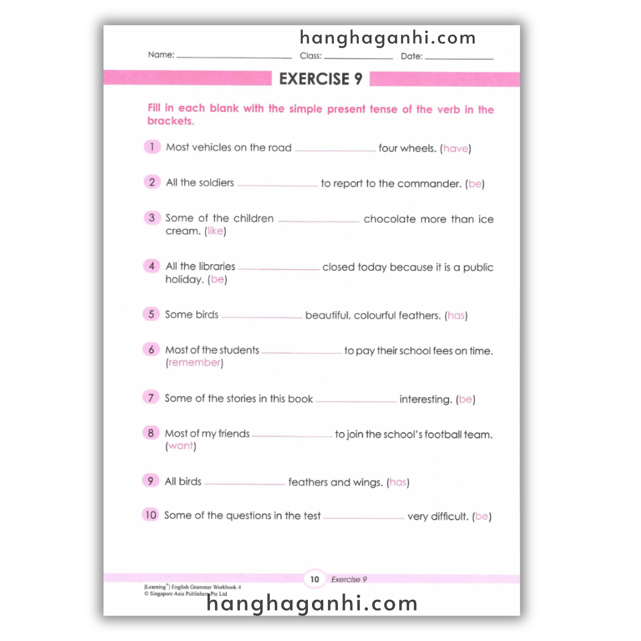 SAP Learning English Grammar 4 Workbook_thumbnail_12