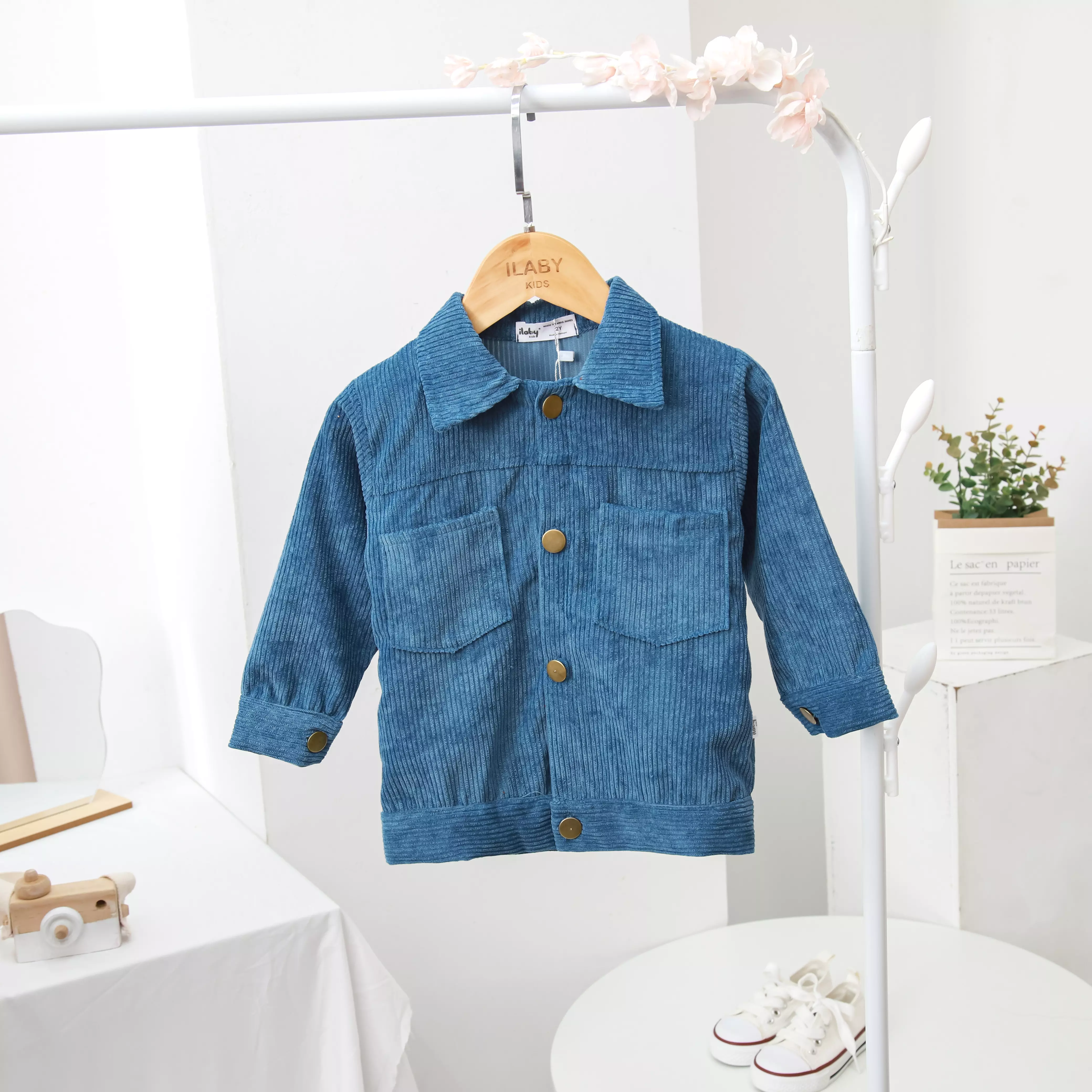 Áo khoác nhung tăm 2 túi ốp trước_thumbnail_4