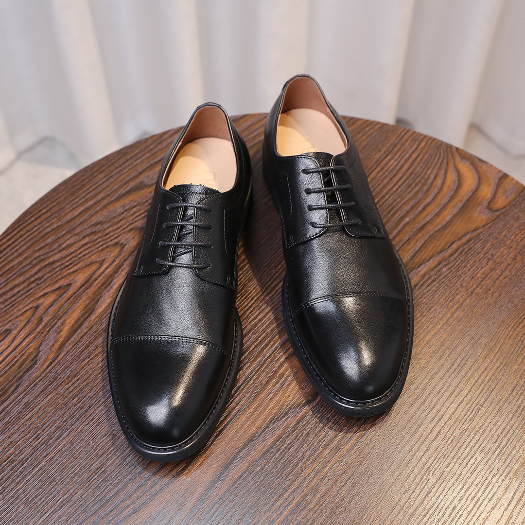 Giày da công sở cổ tròn nam – Da bò thật cao cấp, phong cách Anh Quốc, thoáng khí_thumbnail_7