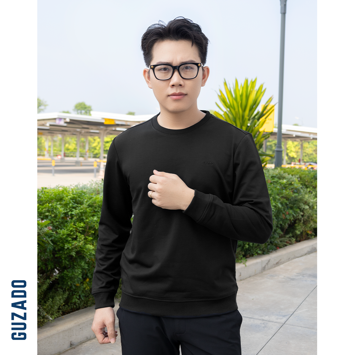 Áo Sweater Nam GUZADO Form Regular Fit Thoải Mái GDT02_thumbnail_12