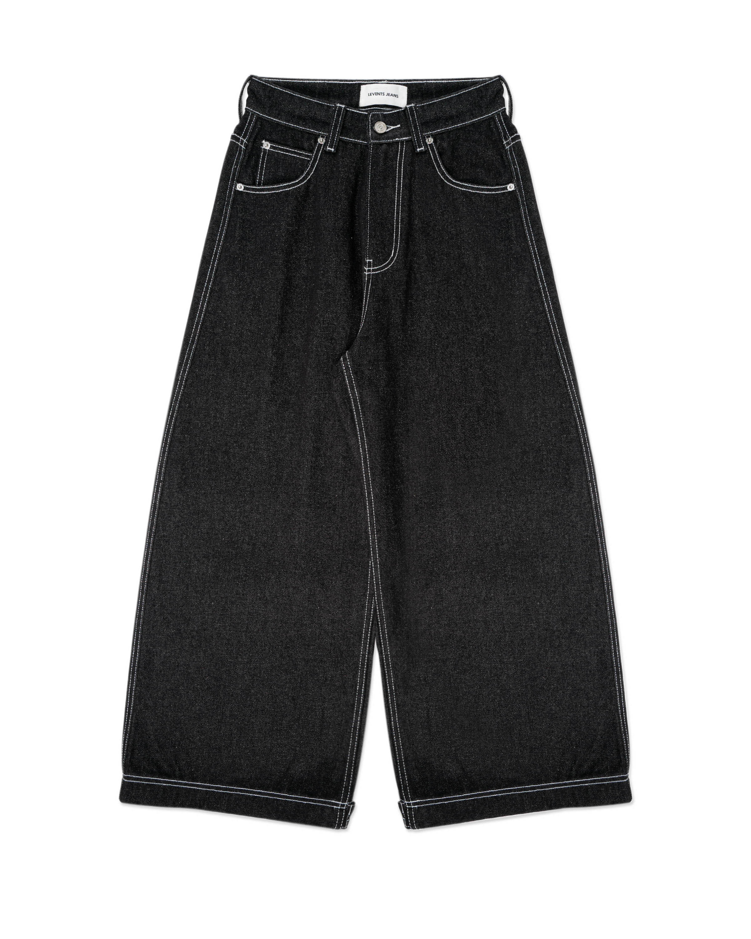 Levents® Raw Denim Stitch Baggy Jeans_thumbnail_1