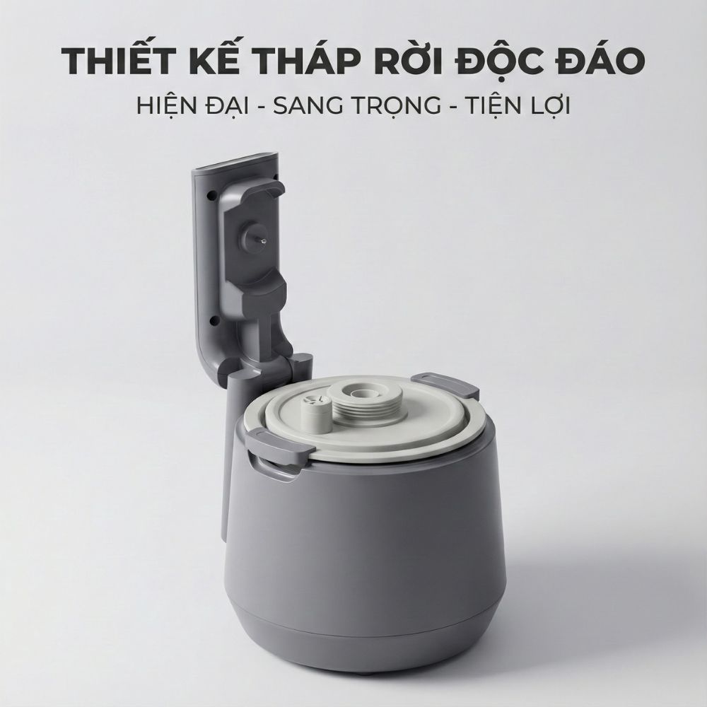 Nồi Cơm Điện Áp Suất Lòng Sứ Dưỡng Sinh Mishio MK396_thumbnail_8