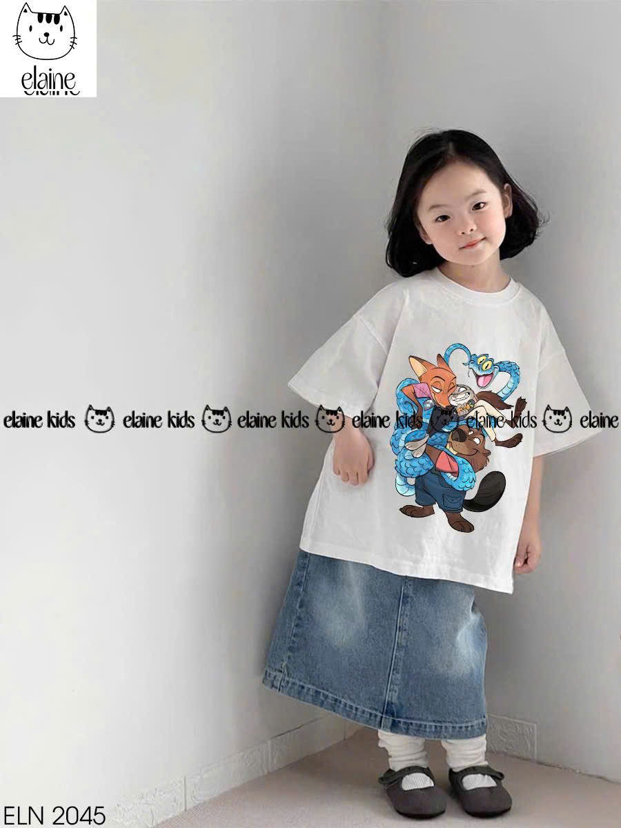 Set áo thun + chân váy jean bé gái_thumbnail_3