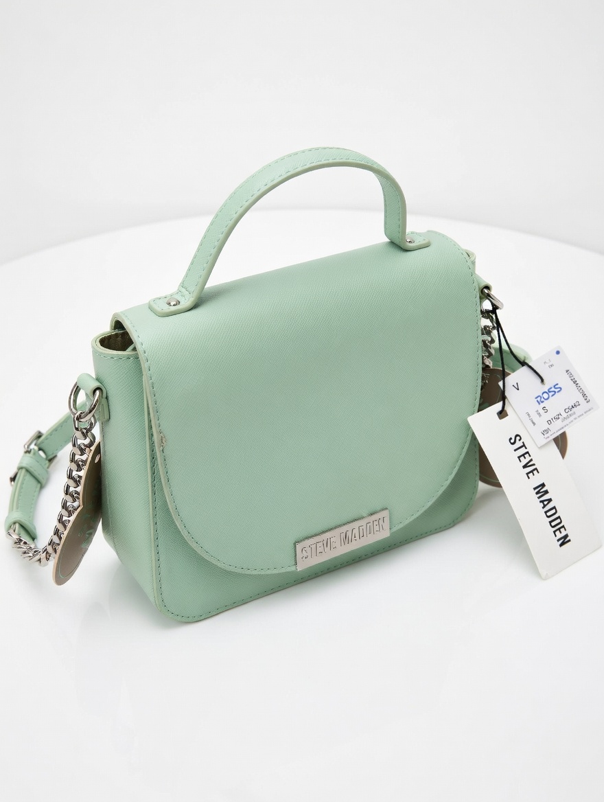 Túi Xách Nữ STEVE MADDEN Xanh Mint – Thanh Lịch, Trẻ Trung, Dây Đeo Xích